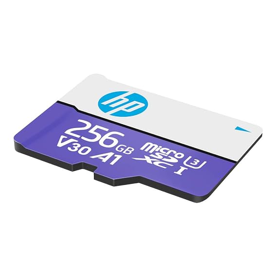 HP Micro SD Card 256GB with Adapter U3 A1 V30 