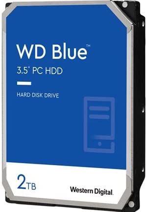 WD Blue 2TB 3.5” PC HDD