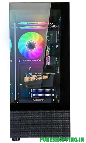 Gaming DESKTOP (Core i7-4790 Processor/16GB Ram/GT 730 DDR5 4GB Graphic Card/1 TB SSD/Gaming Cabinet/WiFi-Bluetooth/Windows 10)