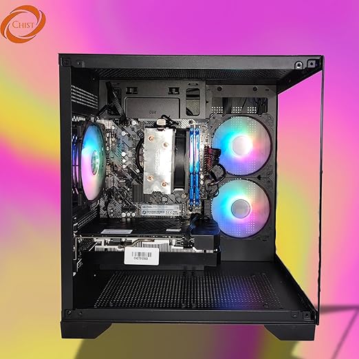 GAMING DESKTOPXEON 2680 14 CORE 28 Threads DDR4 RAM (Black, Nvidia Ge Force RTX 3050, 1, TB, Windows 11 PRO, 64, GB) for gaming