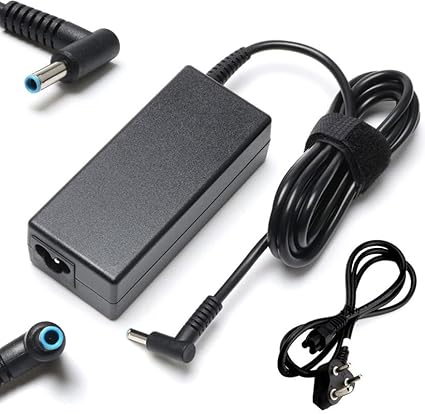 Hp Original Blue Pin Laptop Charger 19.5V 3.33A 65W Adapter (with 3 Pin Power Cable) (1.5M)