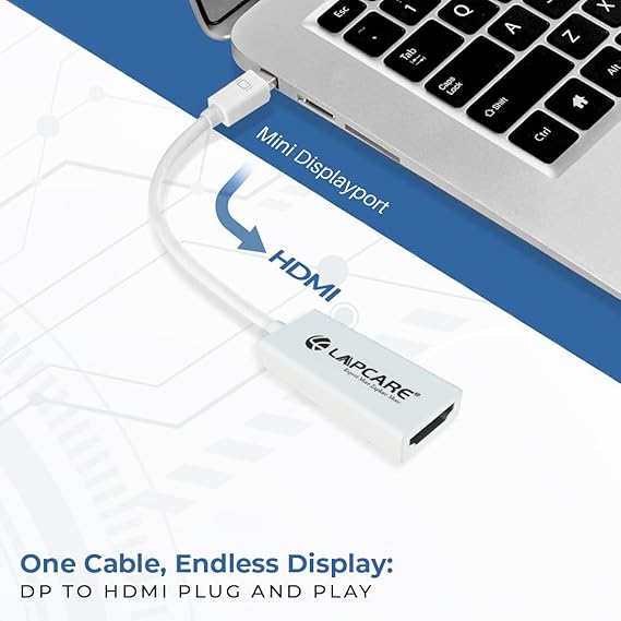 LAPCARE Mini DP to HDMI Converter  
