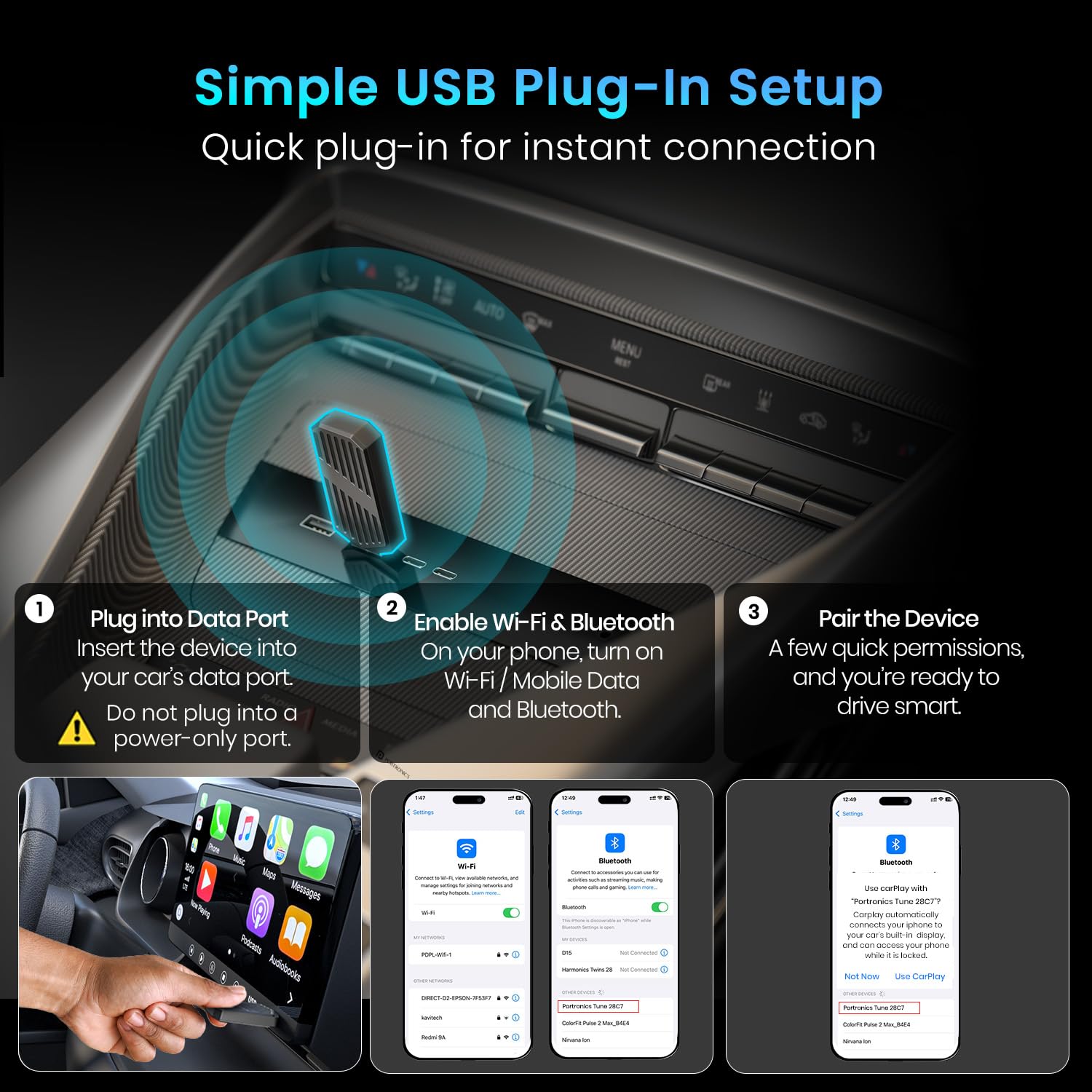 Tune Wireless Car Receiver