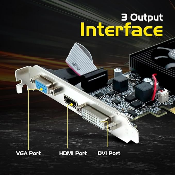 Gaming Desktop Computer, (Core i7-3770 3.4 GHz // 16 GB DDR3 RAM // 1 TB SSD // GT 730 4 GB Graphics // RGB Cabinet // Windows 10 // WiFi Adapter // MS Office 21) (1, TB, 16, GB)