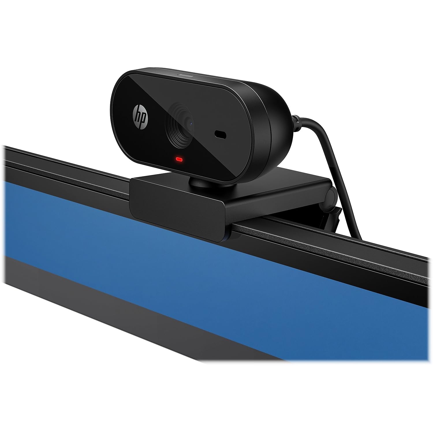 HP 320 FHD Webcam 1080 Full HD 30fps - Plug and Play Setup, Wide-Angle View for Video Calling on Skype, Zoom, Microsoft Teams (1YEAR WARRANTY)