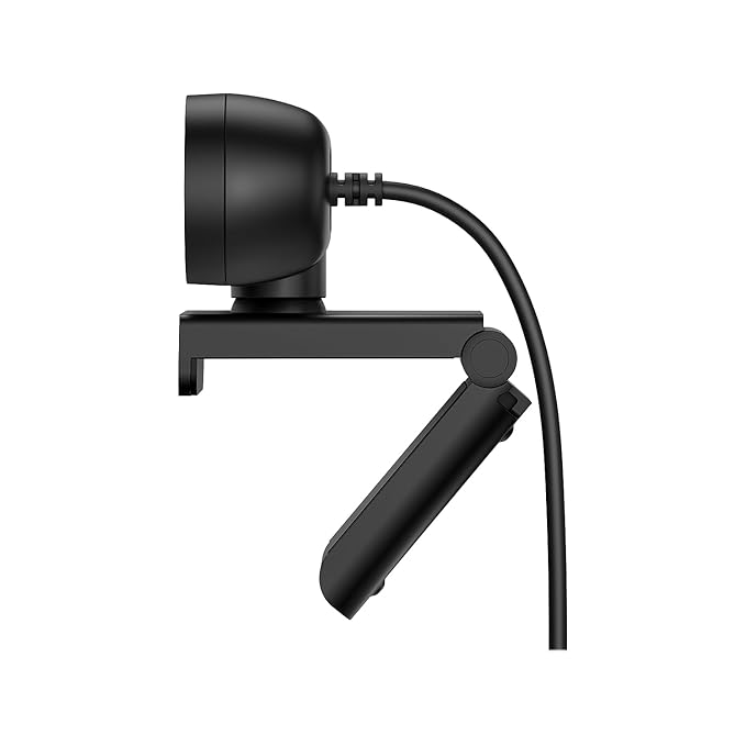 HP 320 FHD Webcam 1080 Full HD 30fps - Plug and Play Setup, Wide-Angle View for Video Calling on Skype, Zoom, Microsoft Teams (1YEAR WARRANTY)