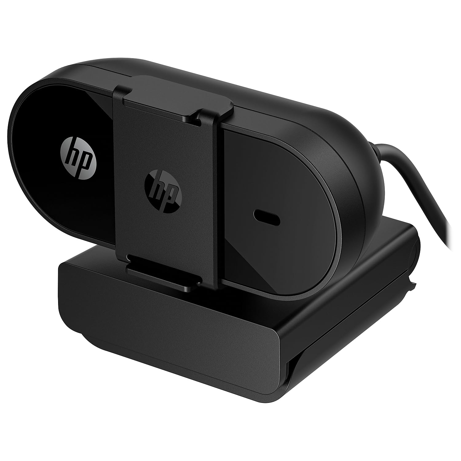 HP 320 FHD Webcam 1080 Full HD 30fps - Plug and Play Setup, Wide-Angle View for Video Calling on Skype, Zoom, Microsoft Teams (1YEAR WARRANTY)