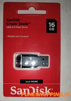 SanDisk Cruzer Blade 16 GB USB 2.0 Pen Drive 
