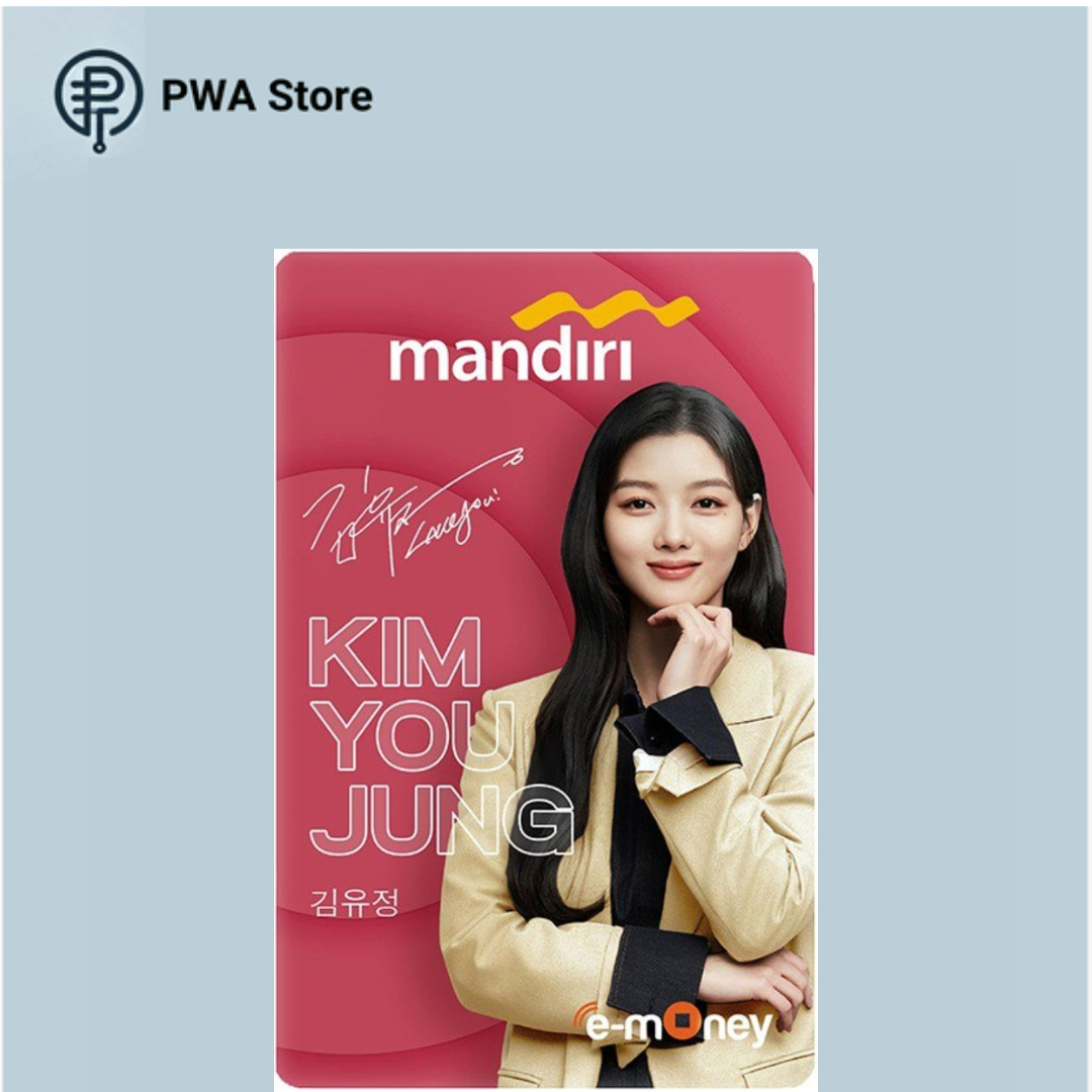 Kartu E-Money Mandiri edis Kim You Jung (Formal)