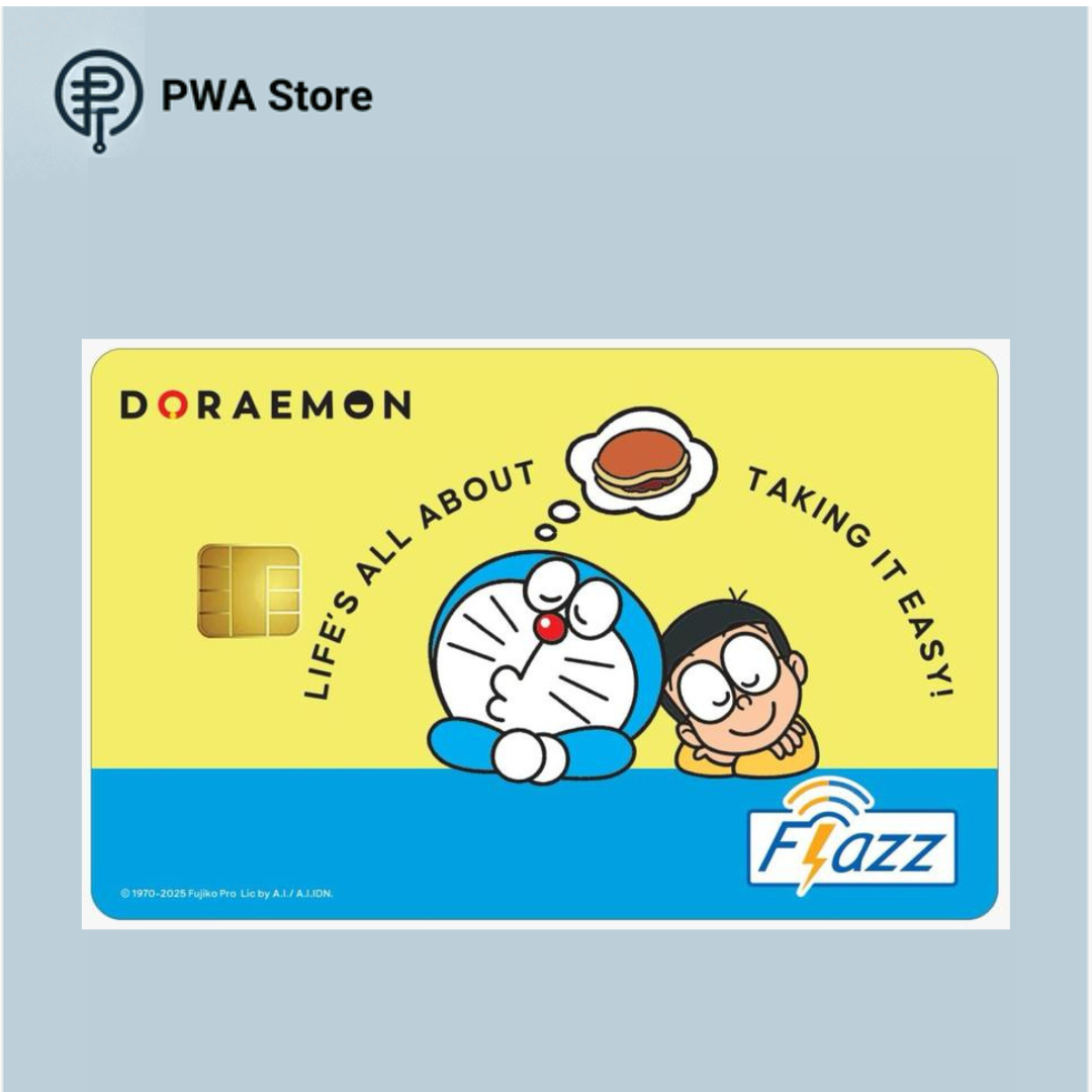 Kartu Flazz BCA edisi Doraemon Hide & Seek 2 GEN 2