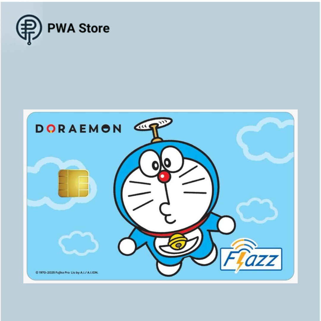 Kartu Flazz BCA edisi Doraemon Hide & Seek 3 GEN 2