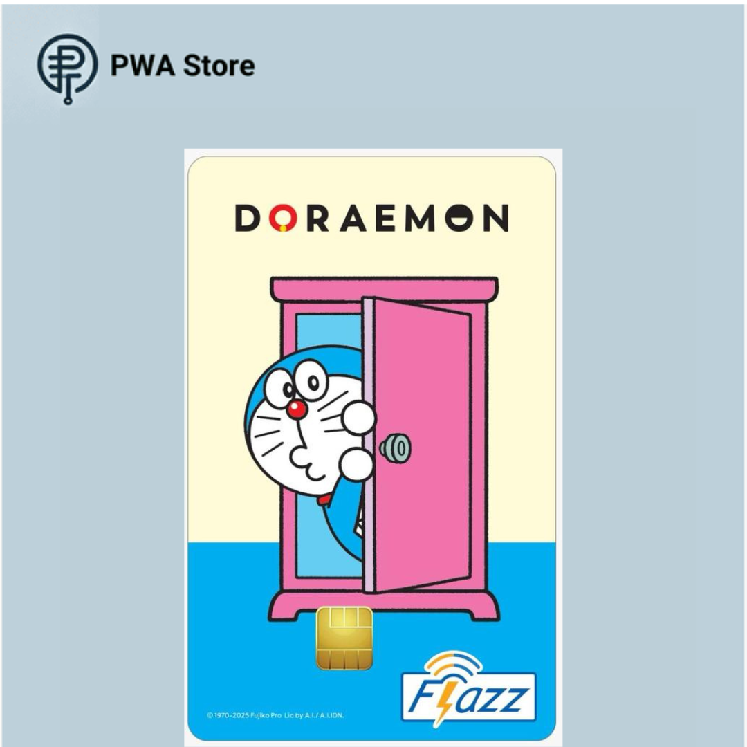 Kartu Flazz BCA edisi Doraemon Hide & Seek 5 GEN 2