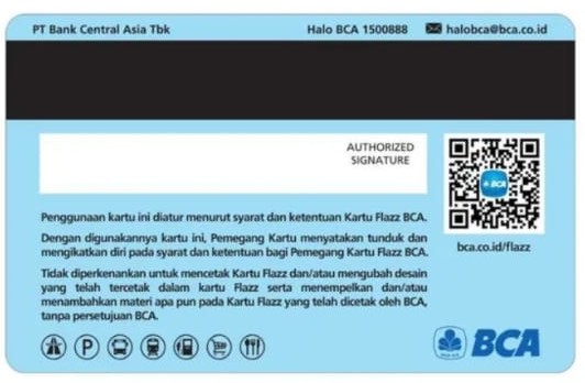 Kartu Flazz BCA edisi Cinnamoroll Blue (Support NFC)