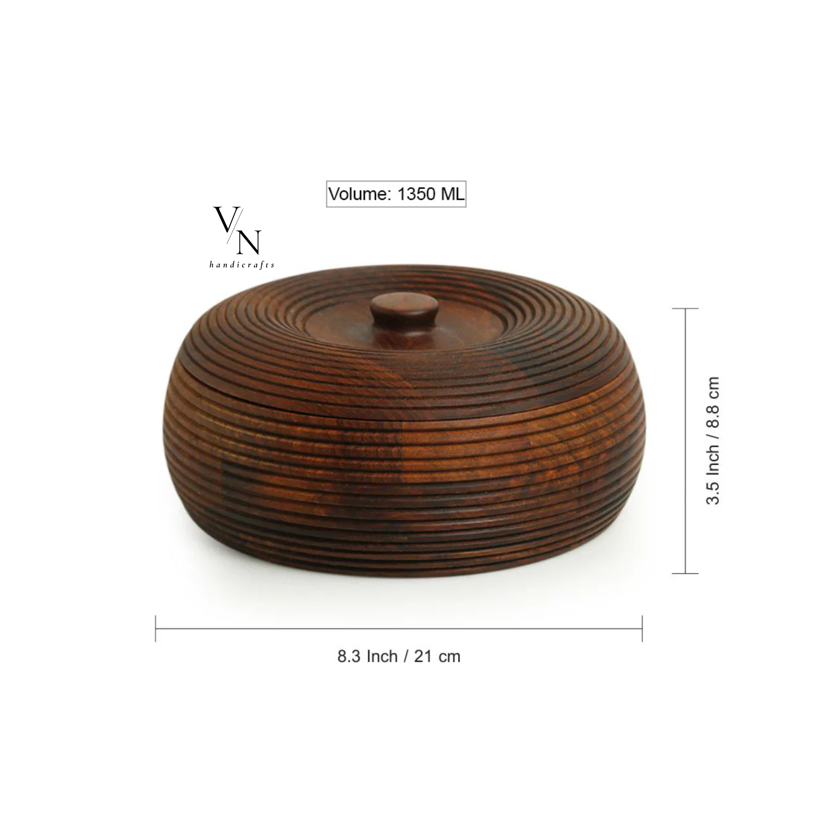 Wooden Chapati Box