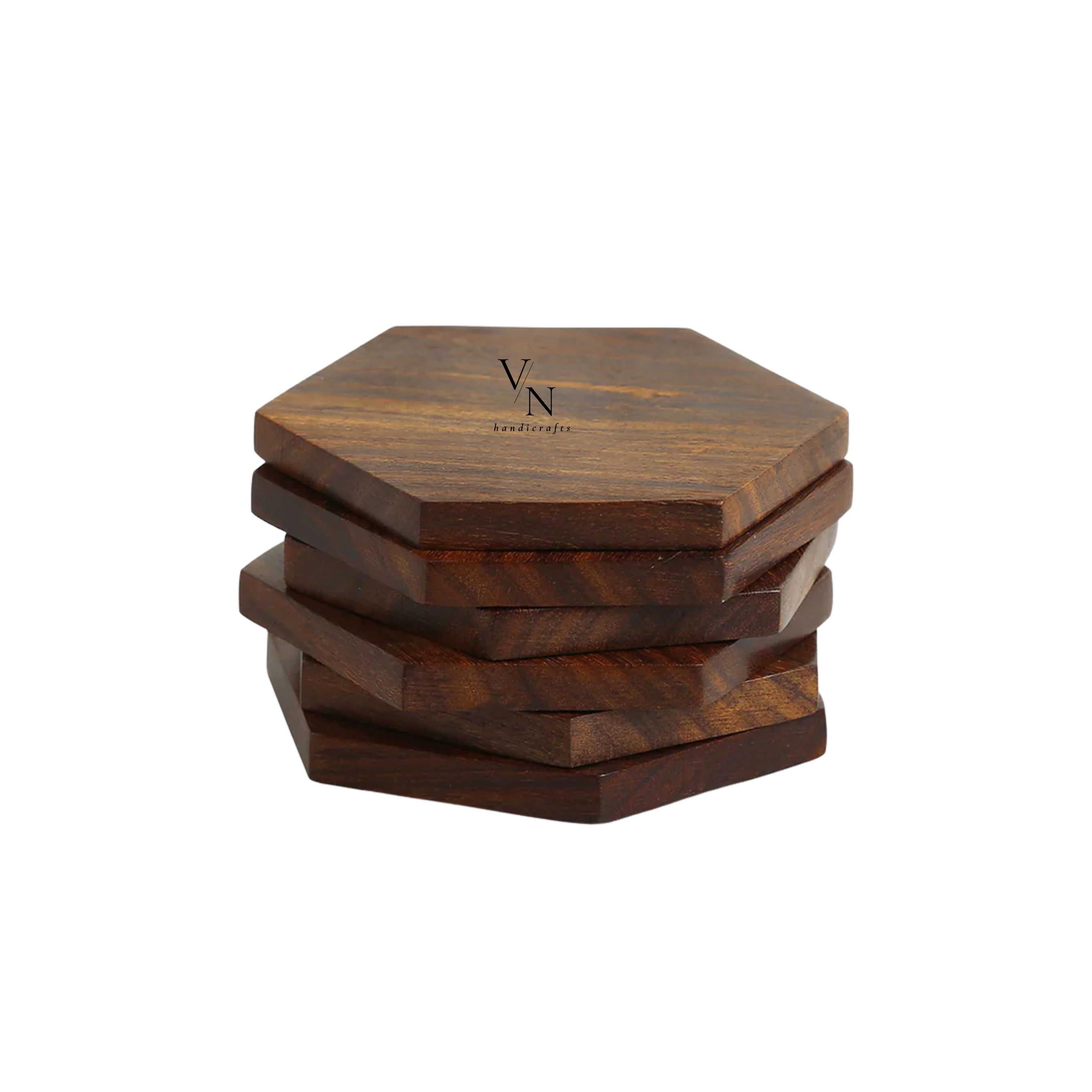 Wooden Coasters Set
