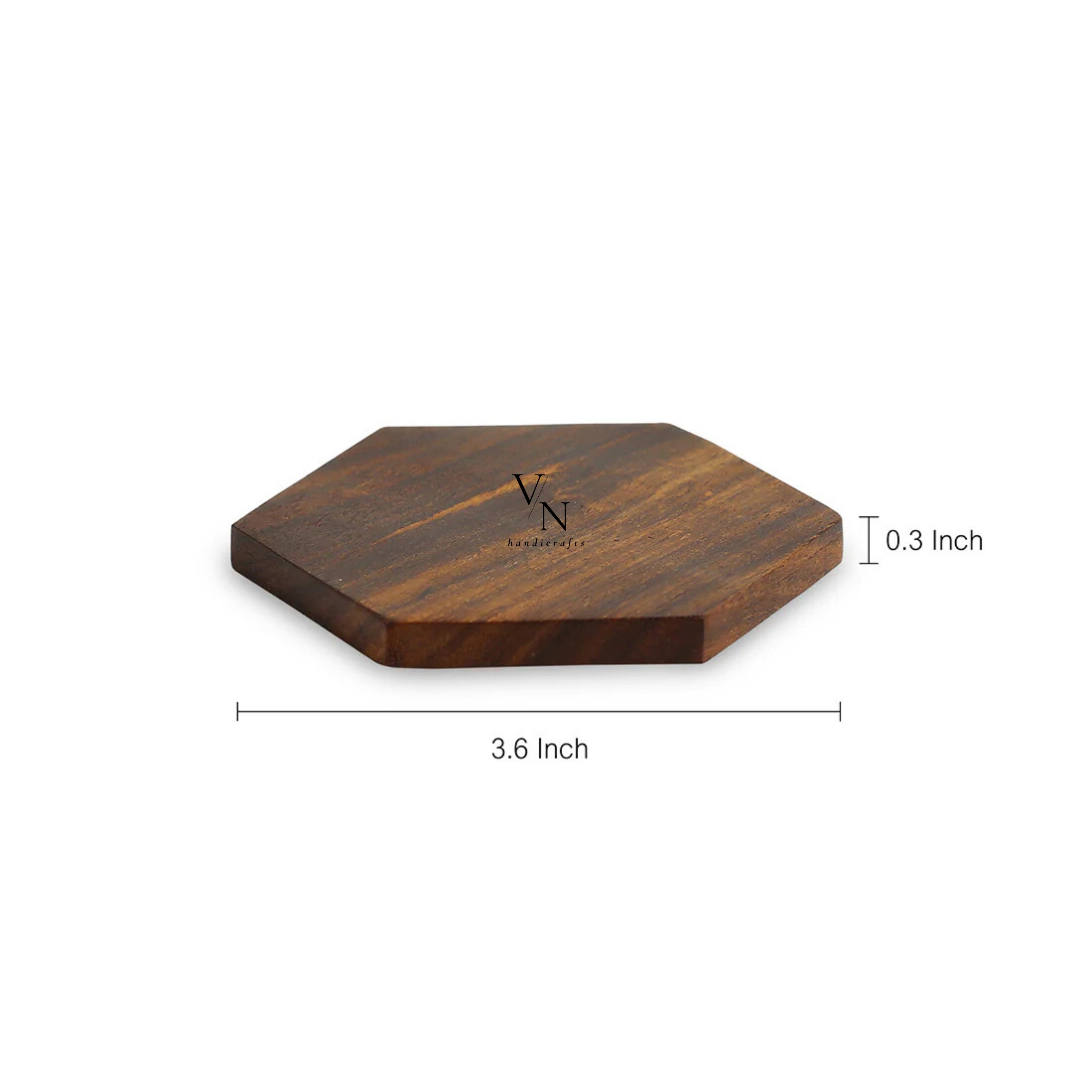 Wooden Coasters Set