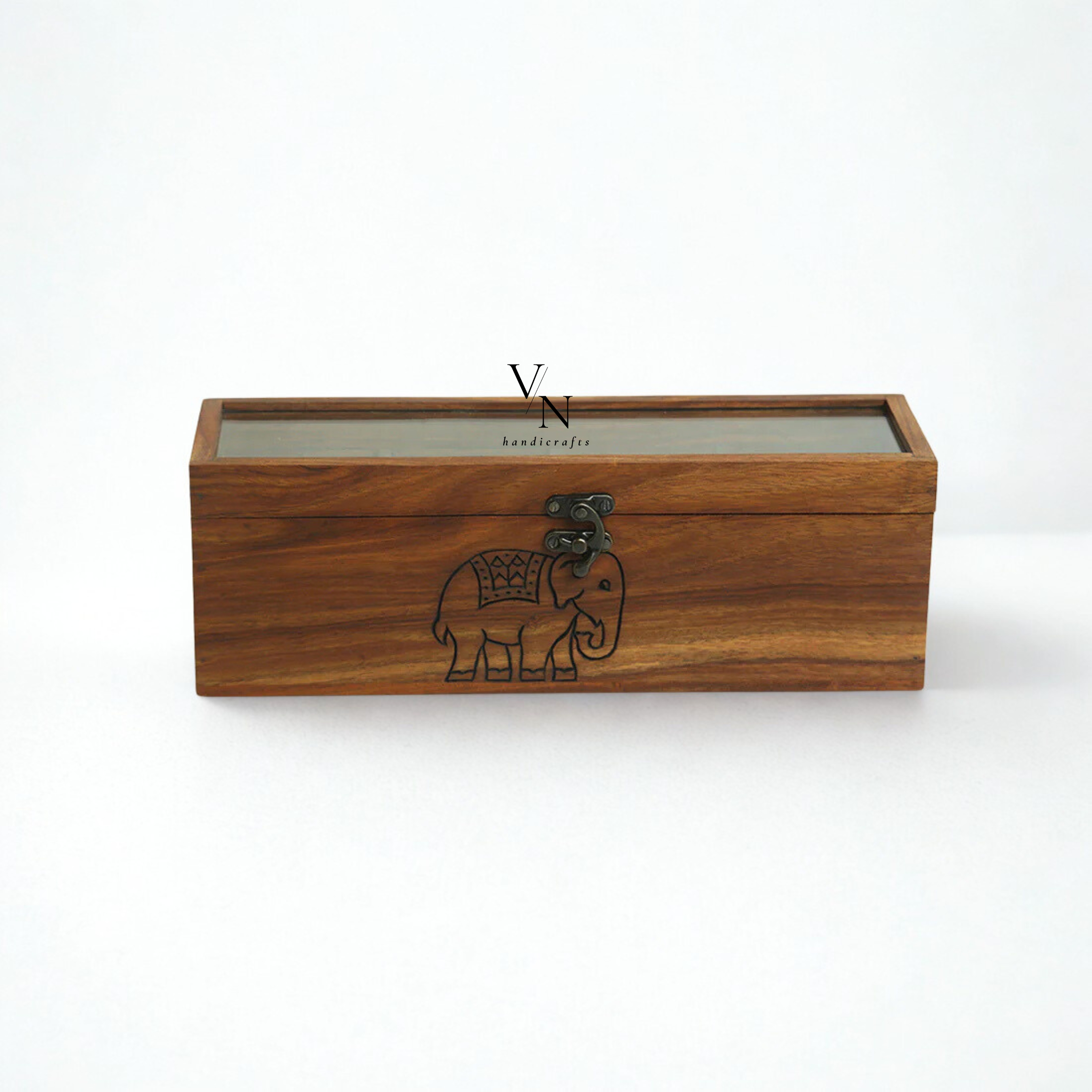 Wooden Multi Utility Tea Box