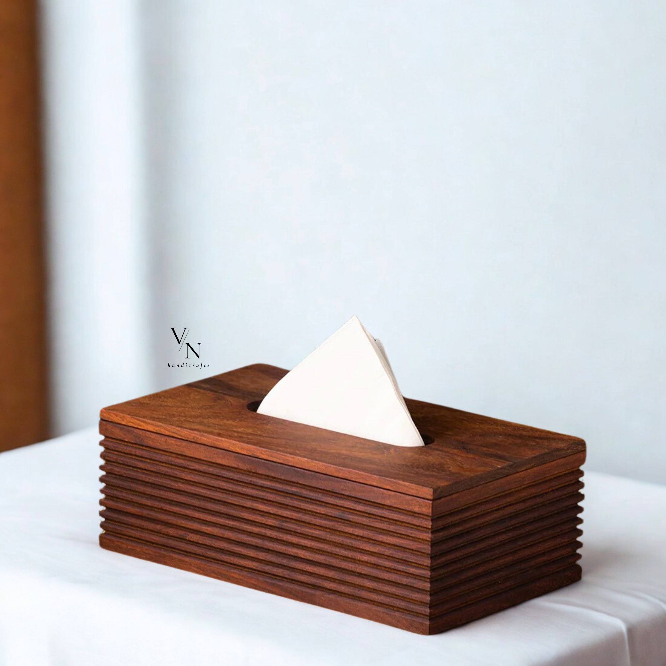 Wooden Tissue Box