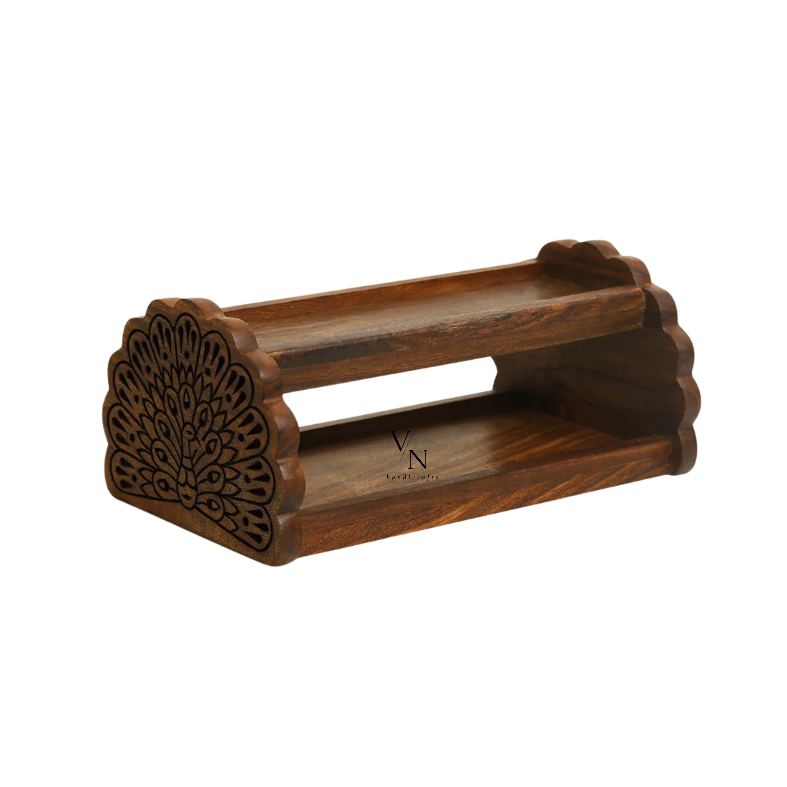 Wooden Table Stationery Organiser 