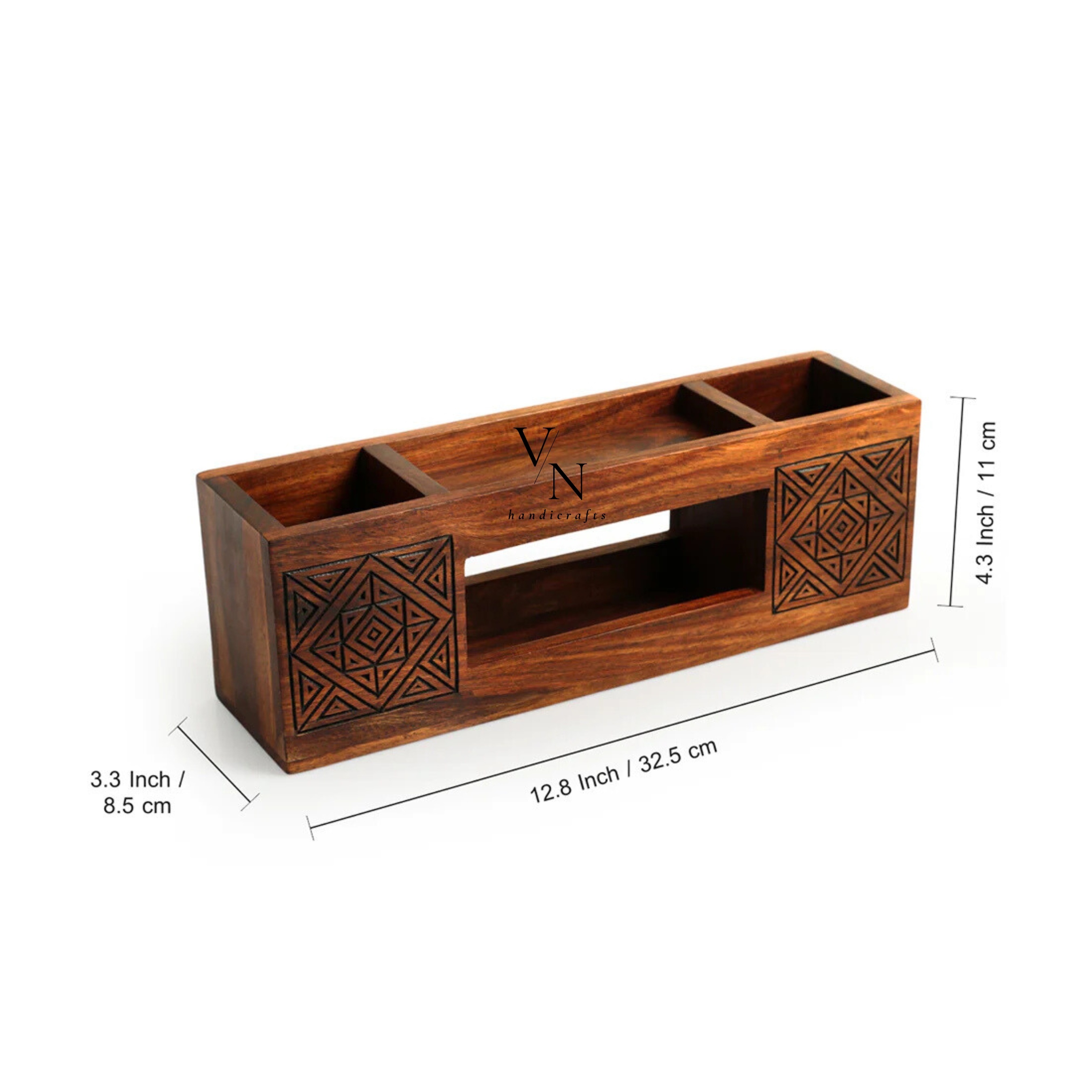 Wooden Desk Organizer