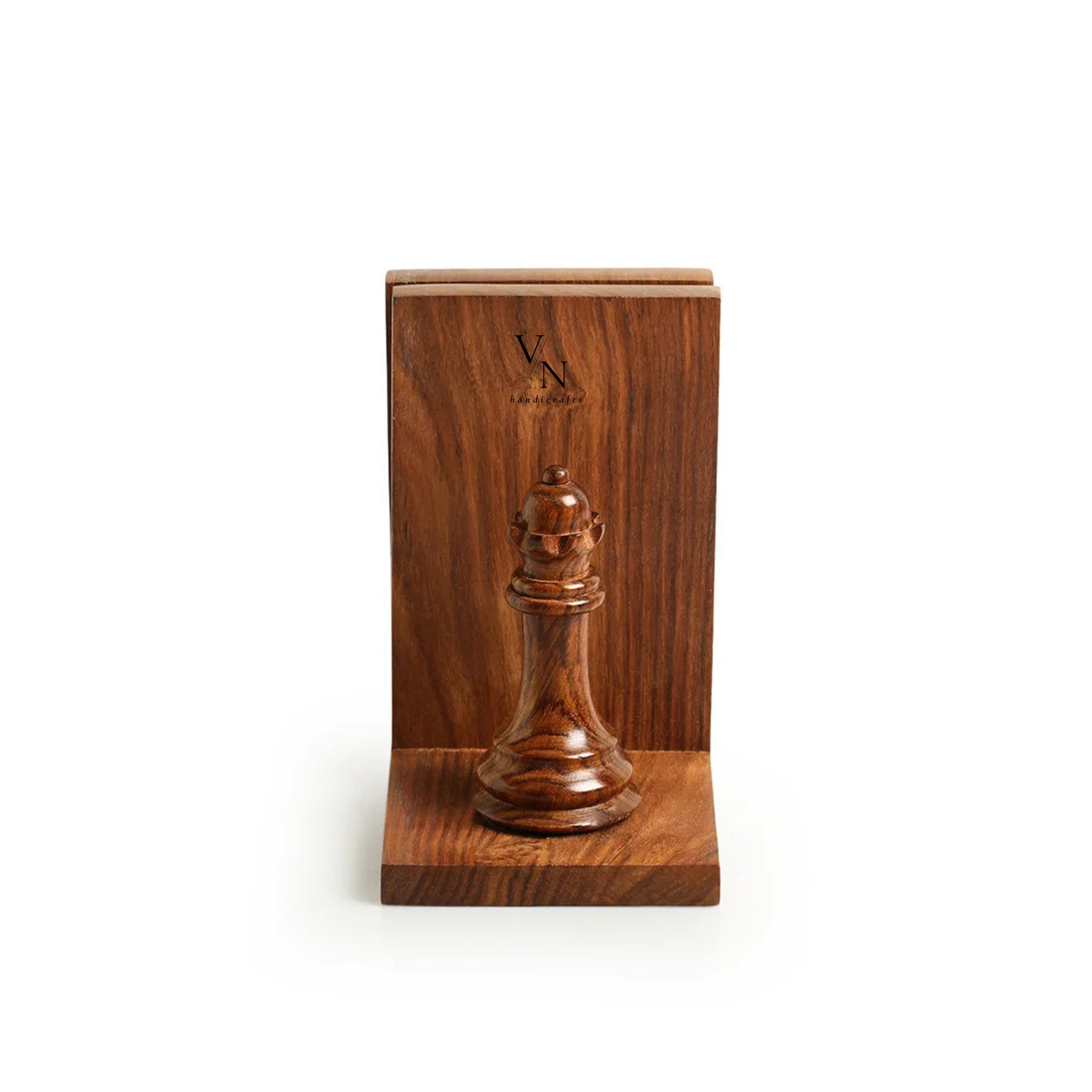 Wooden Bookends