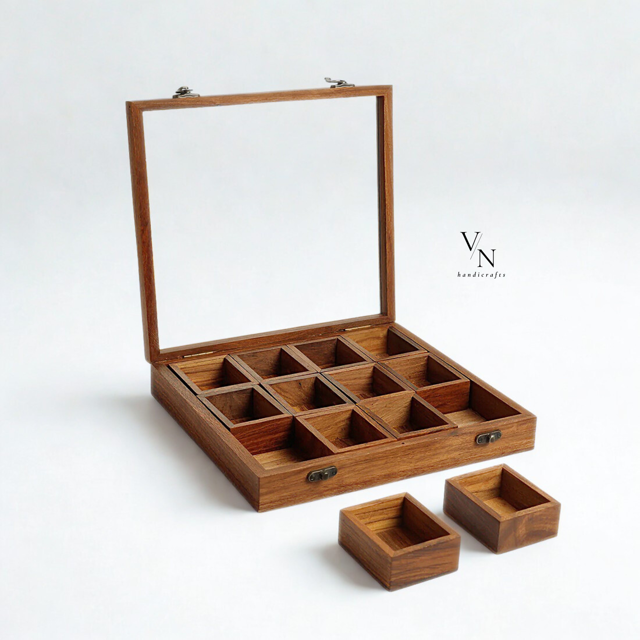 Wooden Spice Box