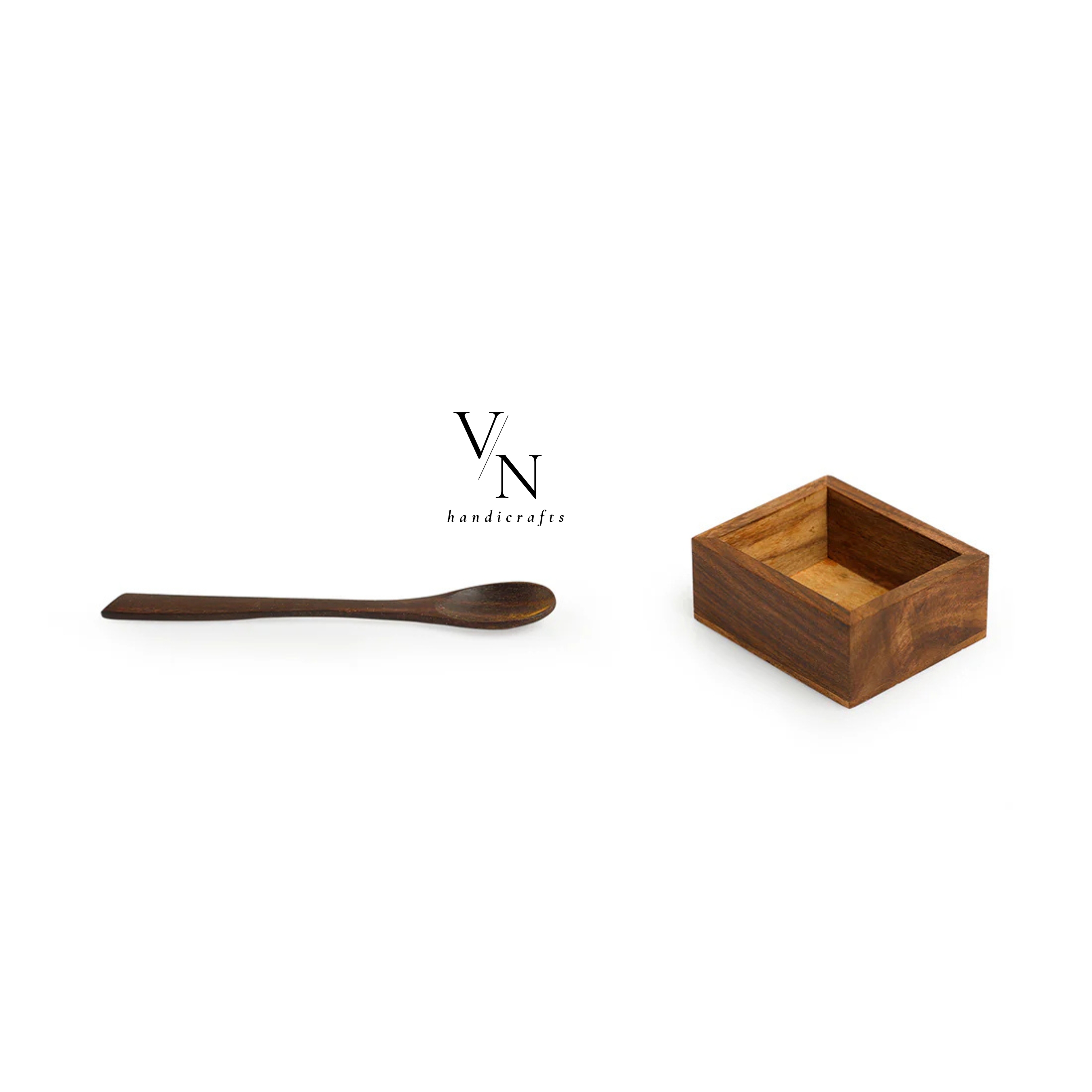 Wooden Spice Box