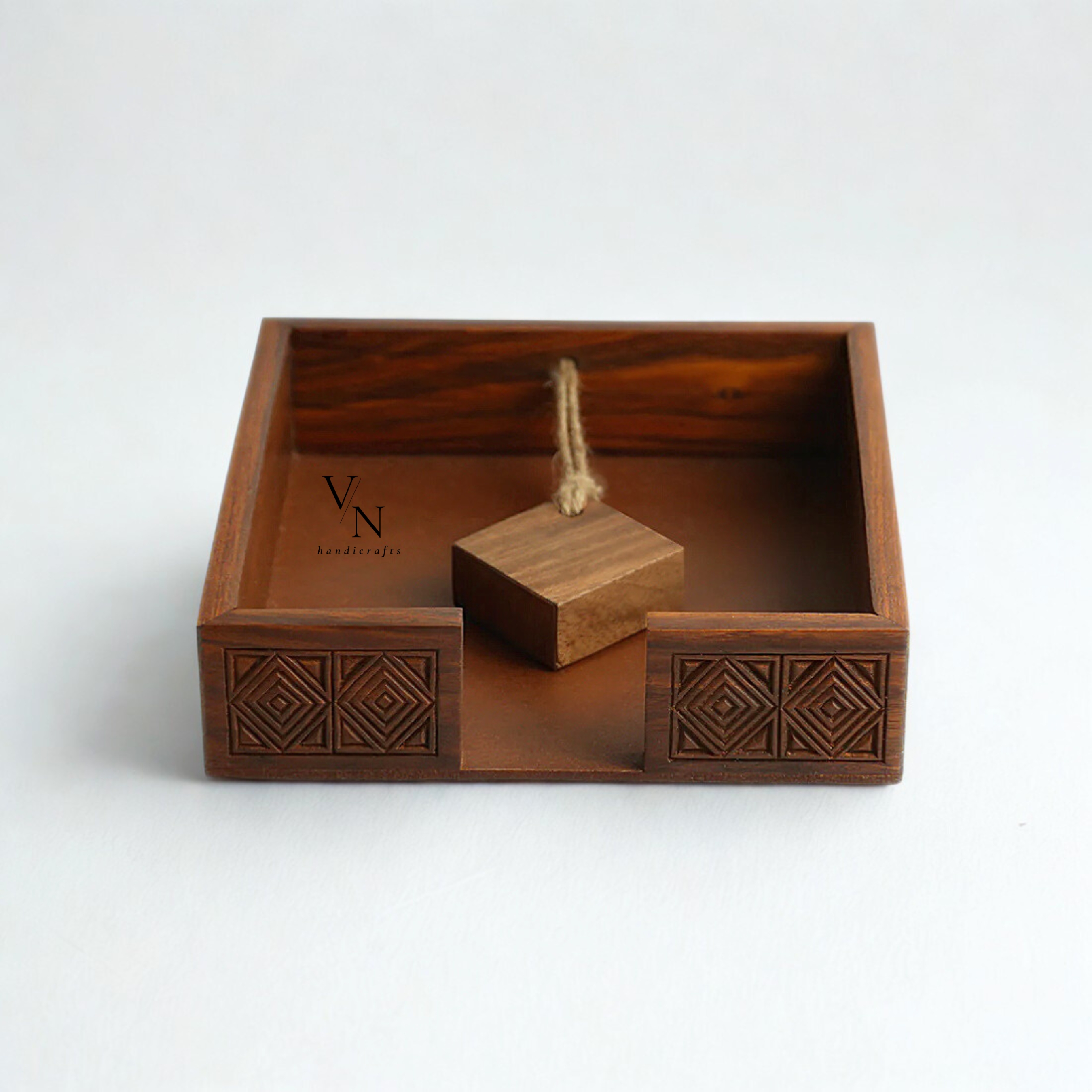 Wooden Napkin Holder