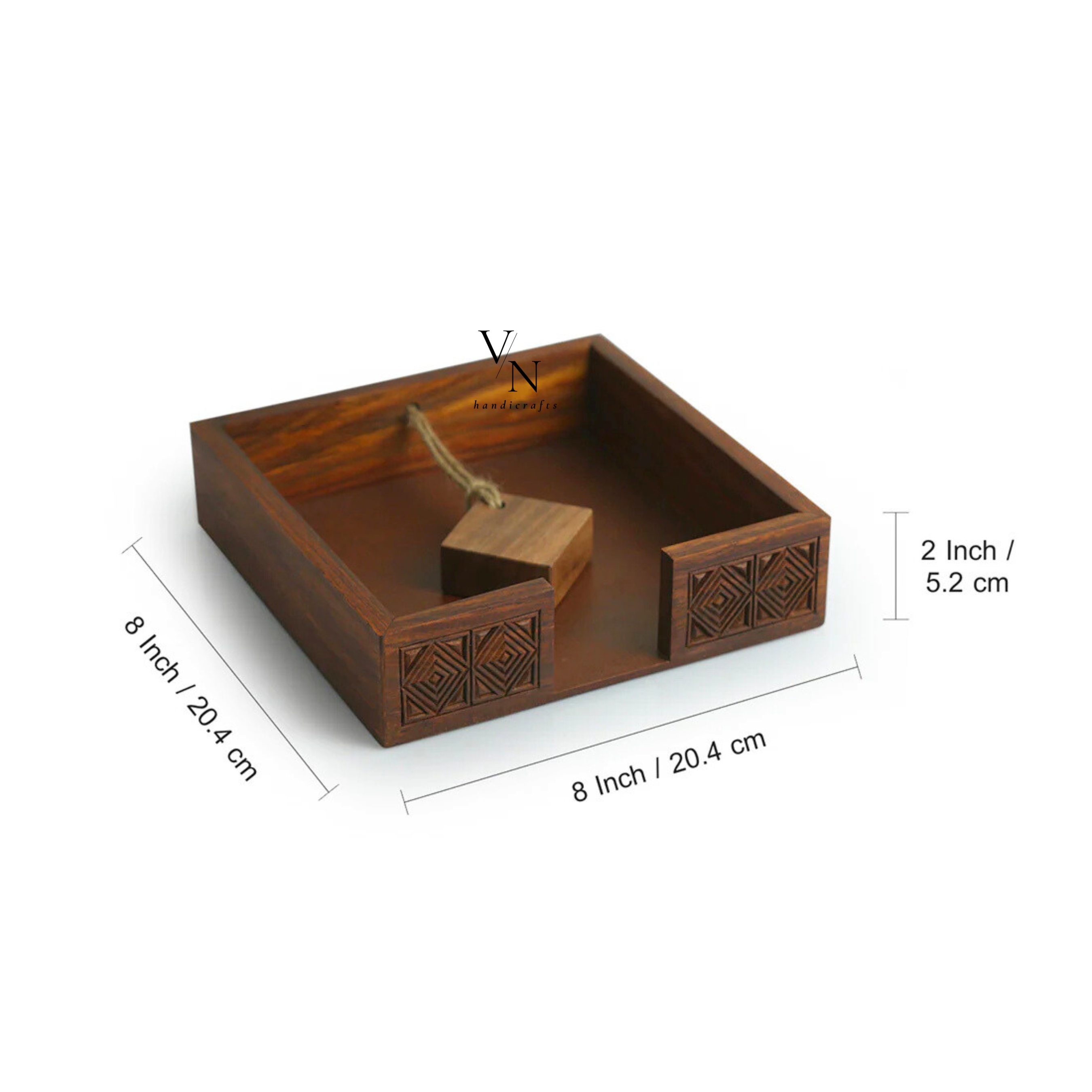 Wooden Napkin Holder