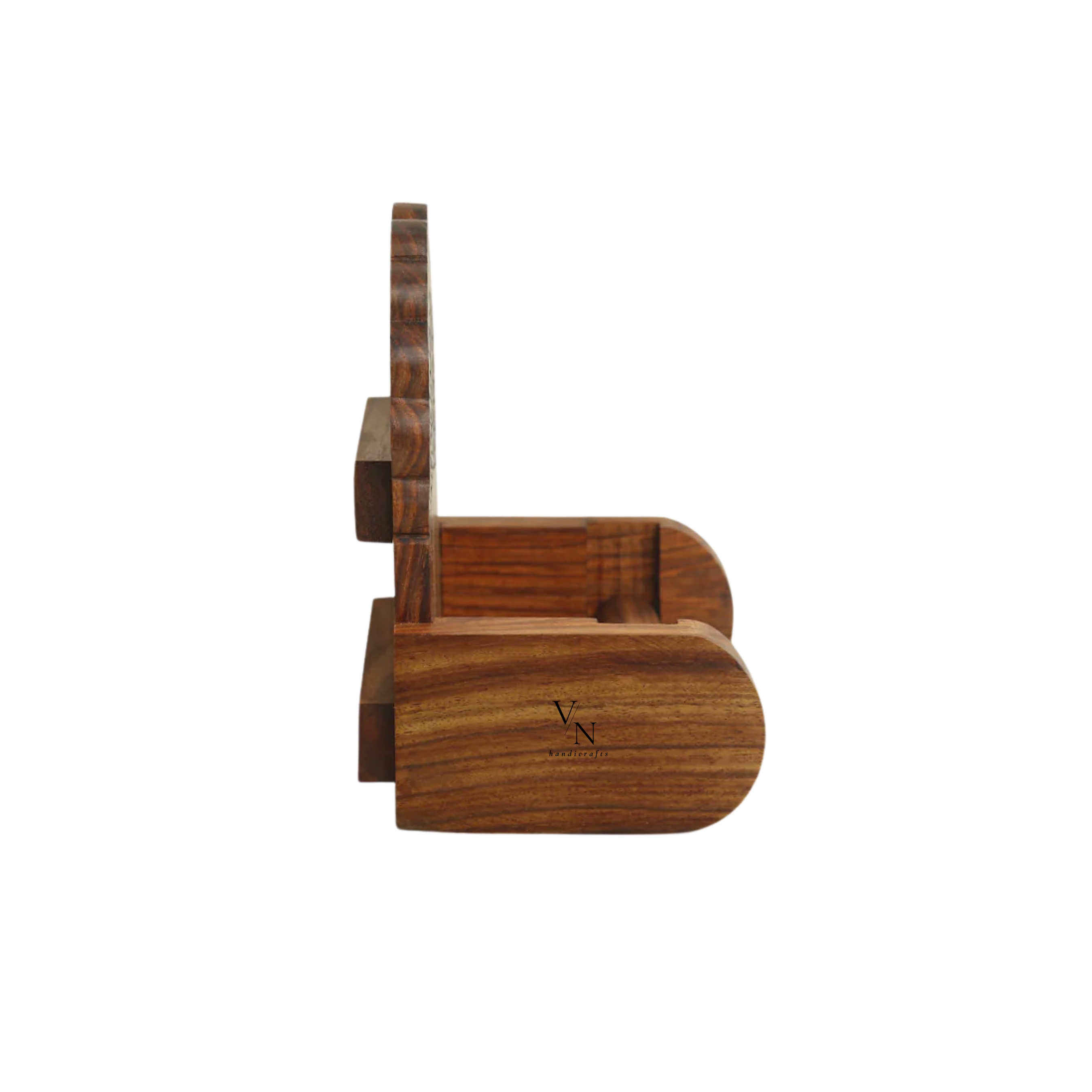 Wooden Toilet Roll Holder