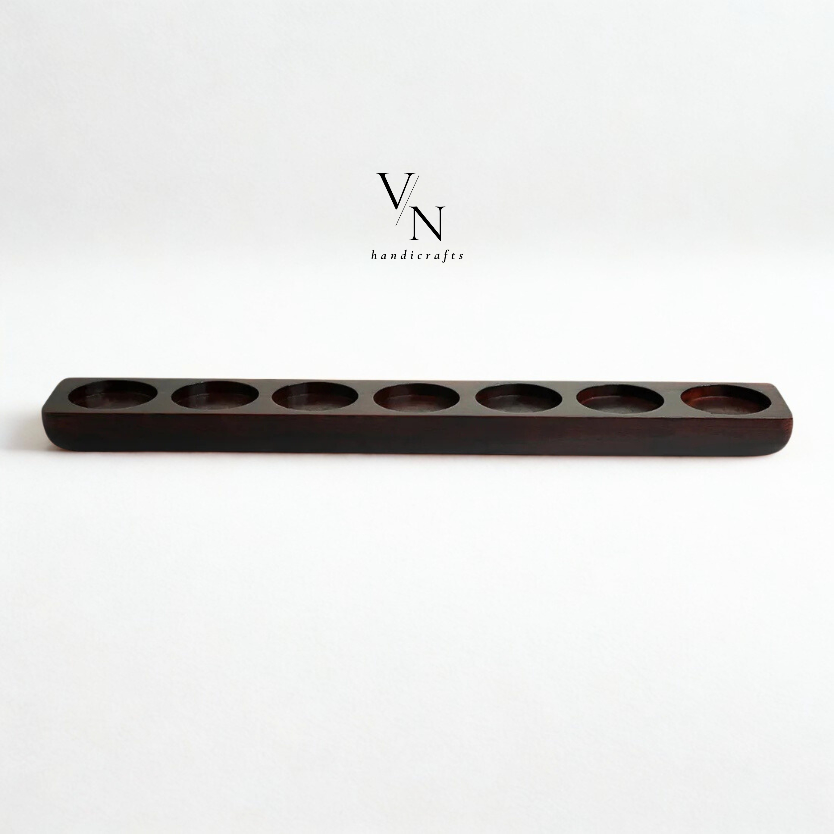 Wooden Tealight Candle Holder 