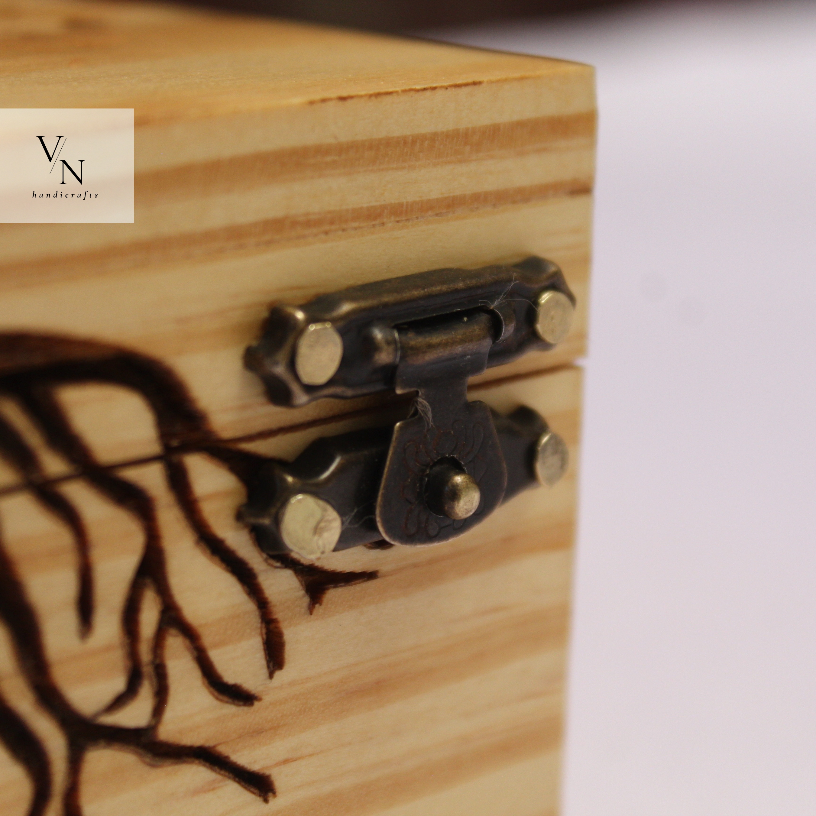 Wooden Keepsake Box