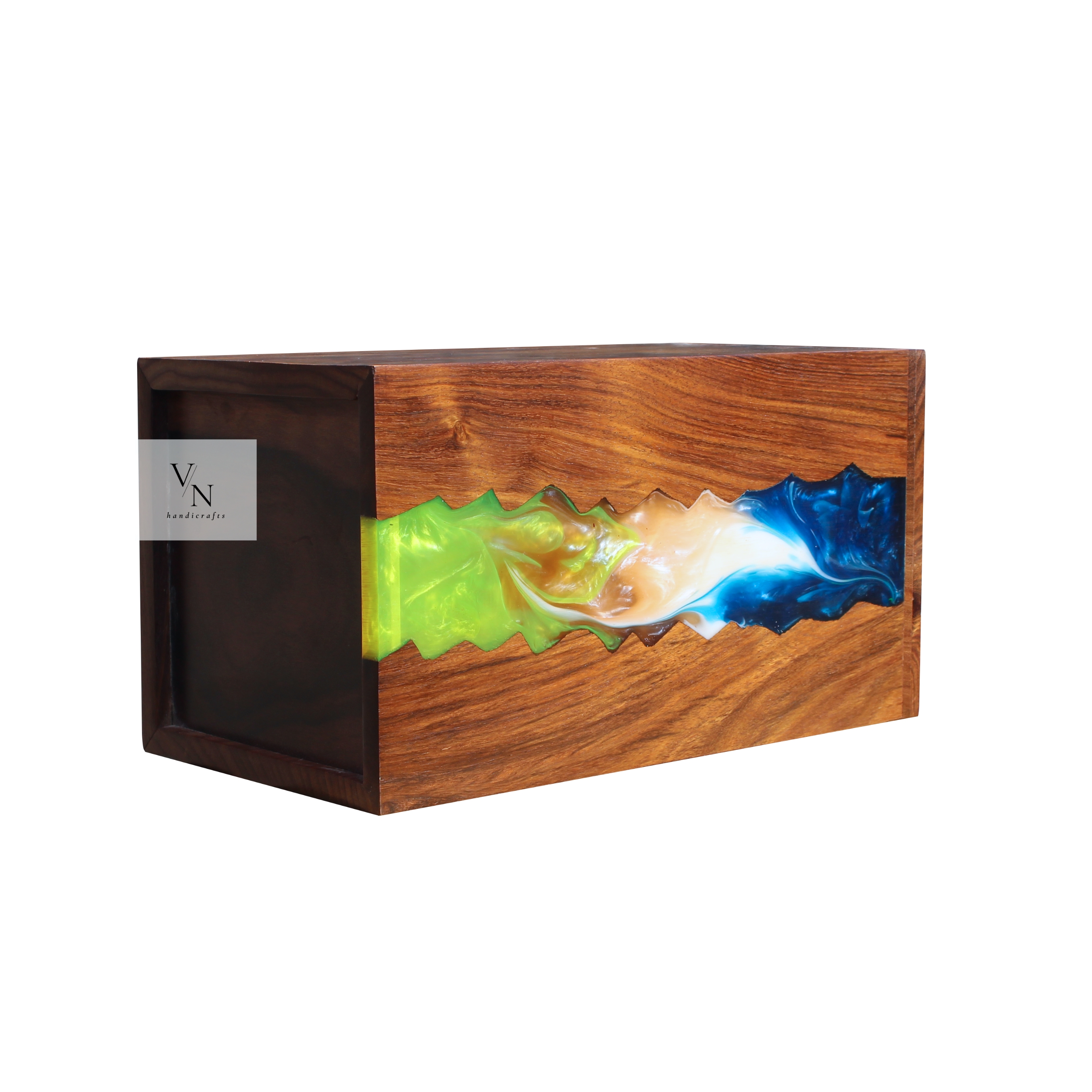 Handcrafted Wooden Urn Box