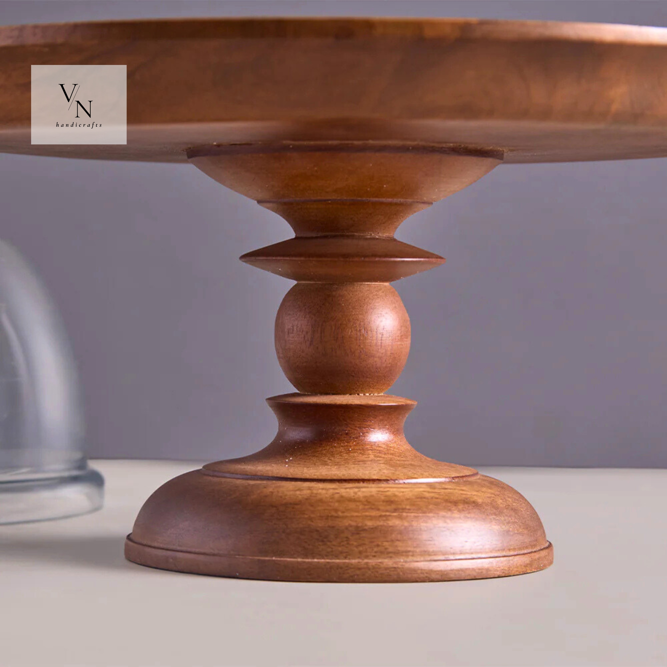 Wooden Cake Stand 