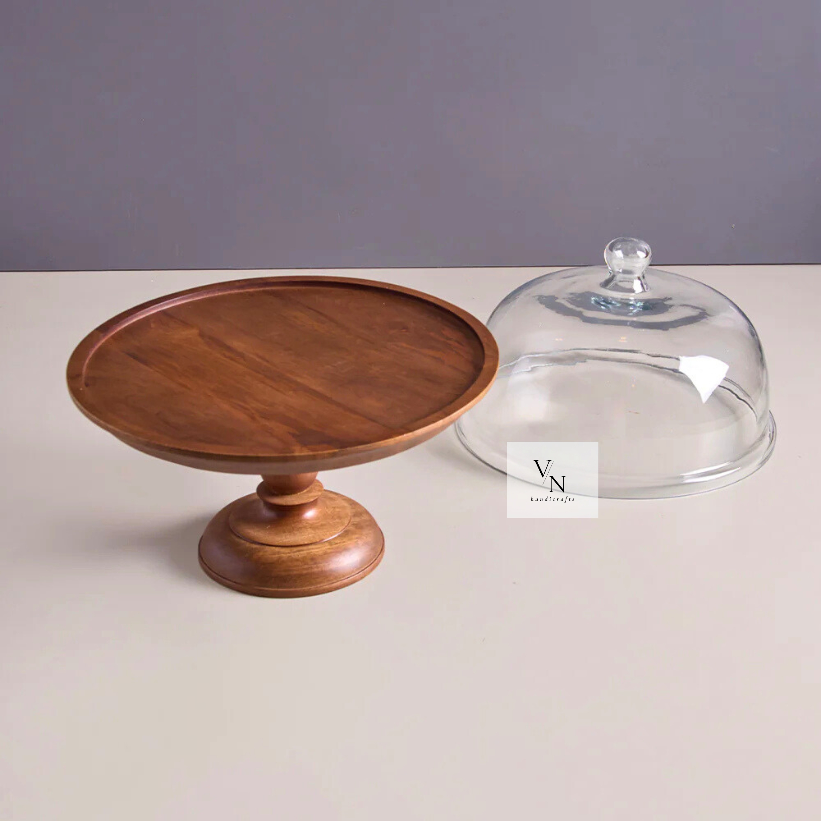 Wooden Cake Stand 