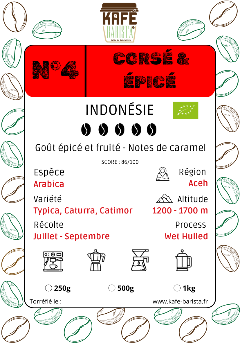 N°4 - CORSÉ  & ÉPICÉ
