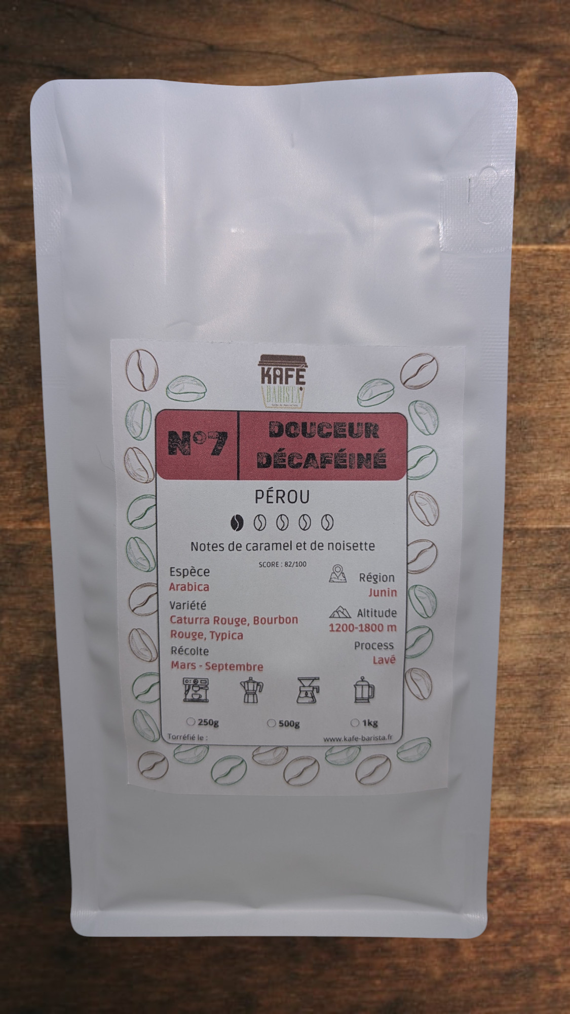 N°7 - DOUCEUR DÉCAFÉINÉ