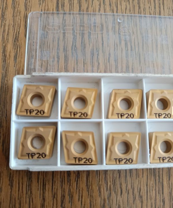 Plaquettes tournage Seco CNMG 120408