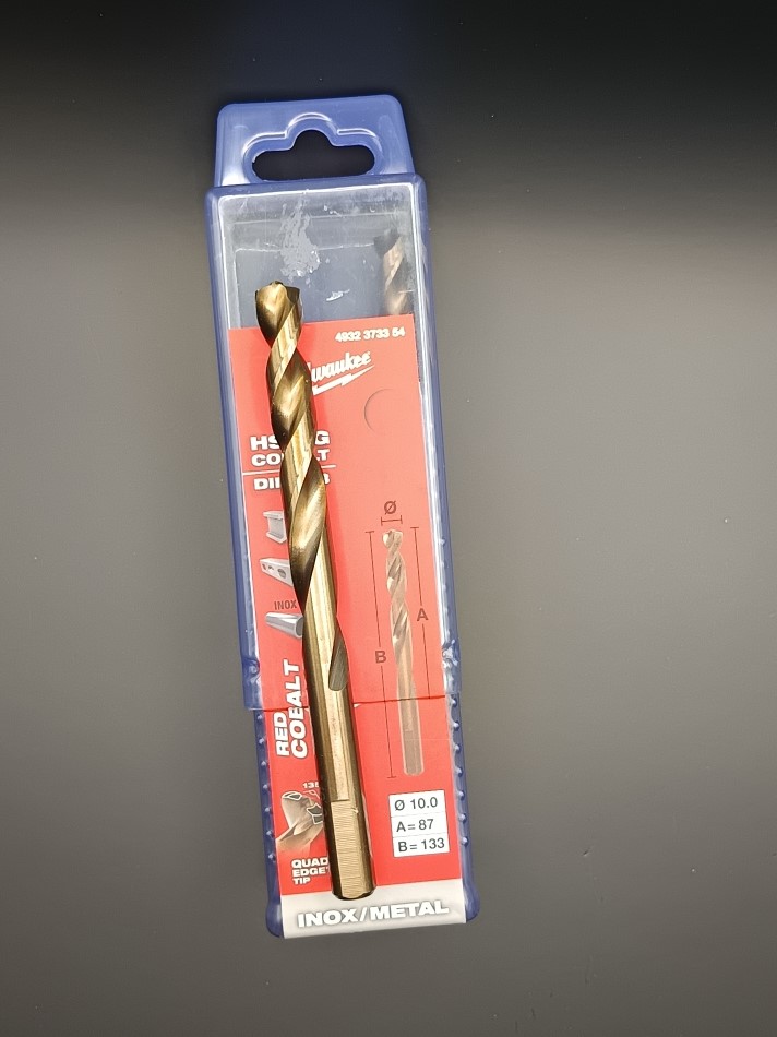 Foret HSS-G Cobalt Milwaukee 10 MM