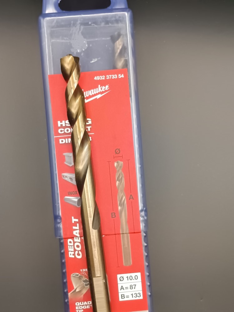 Foret HSS-G Cobalt Milwaukee 10 MM