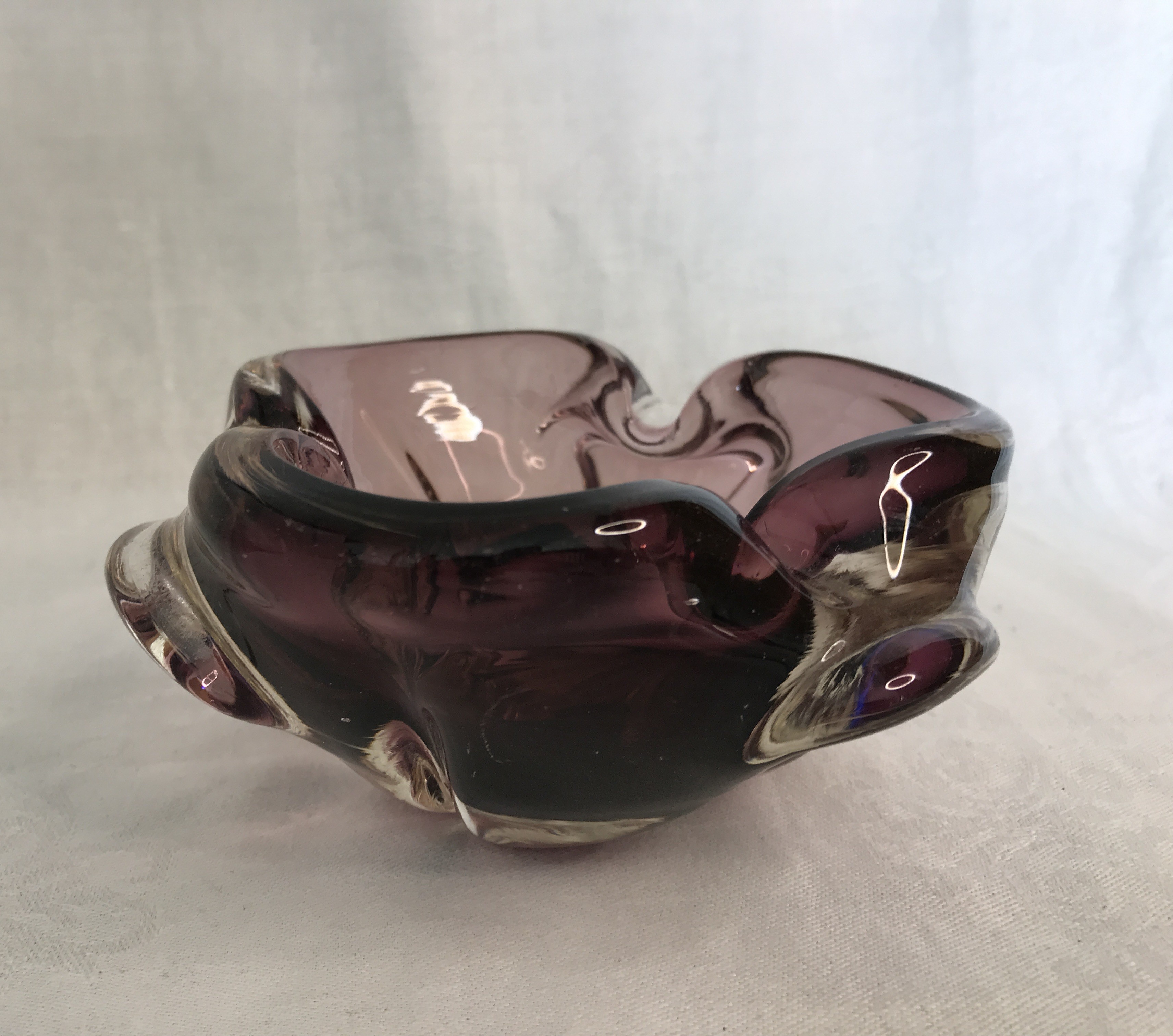 Murano glass ashtray/dish