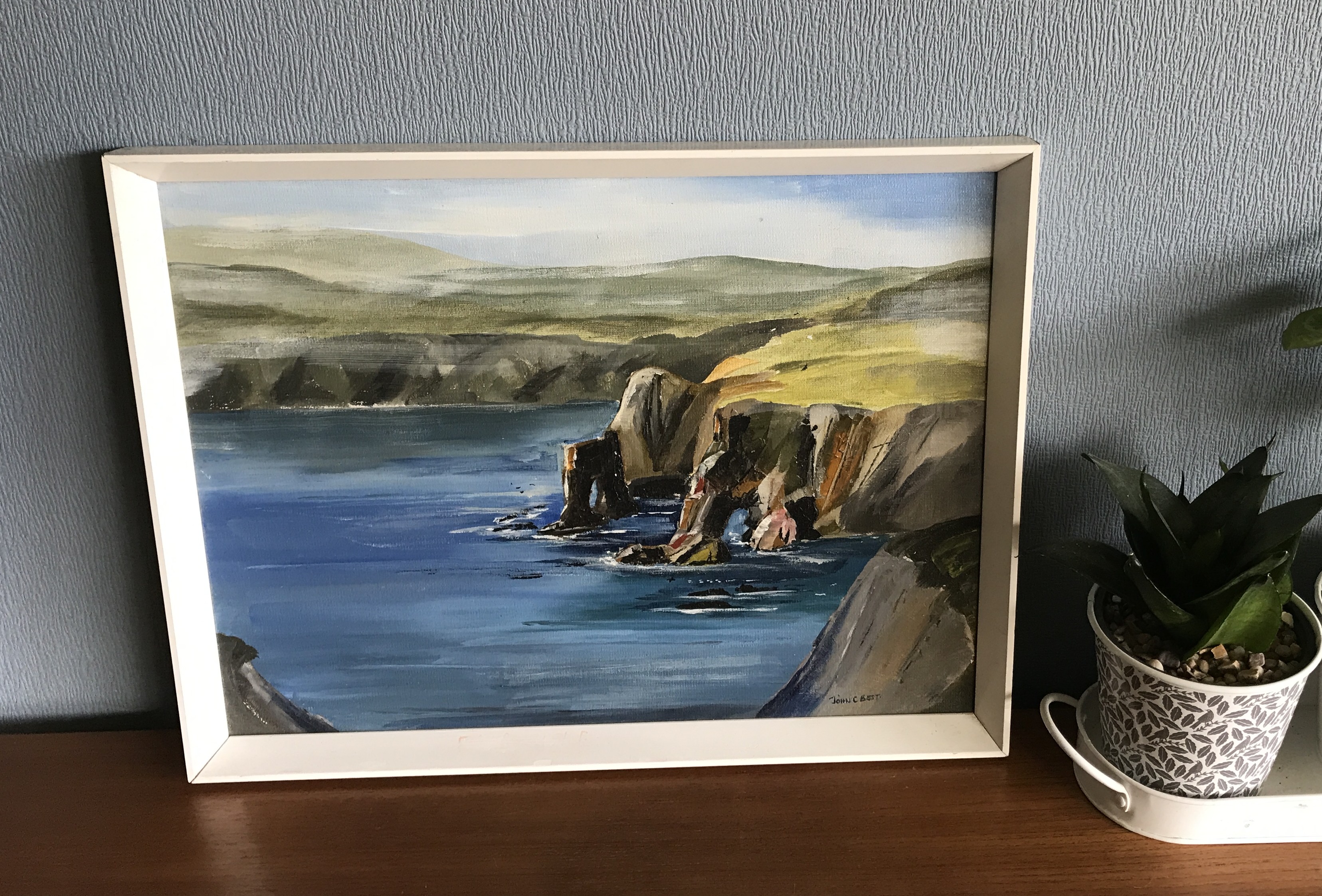 Coastal Landscape Painting