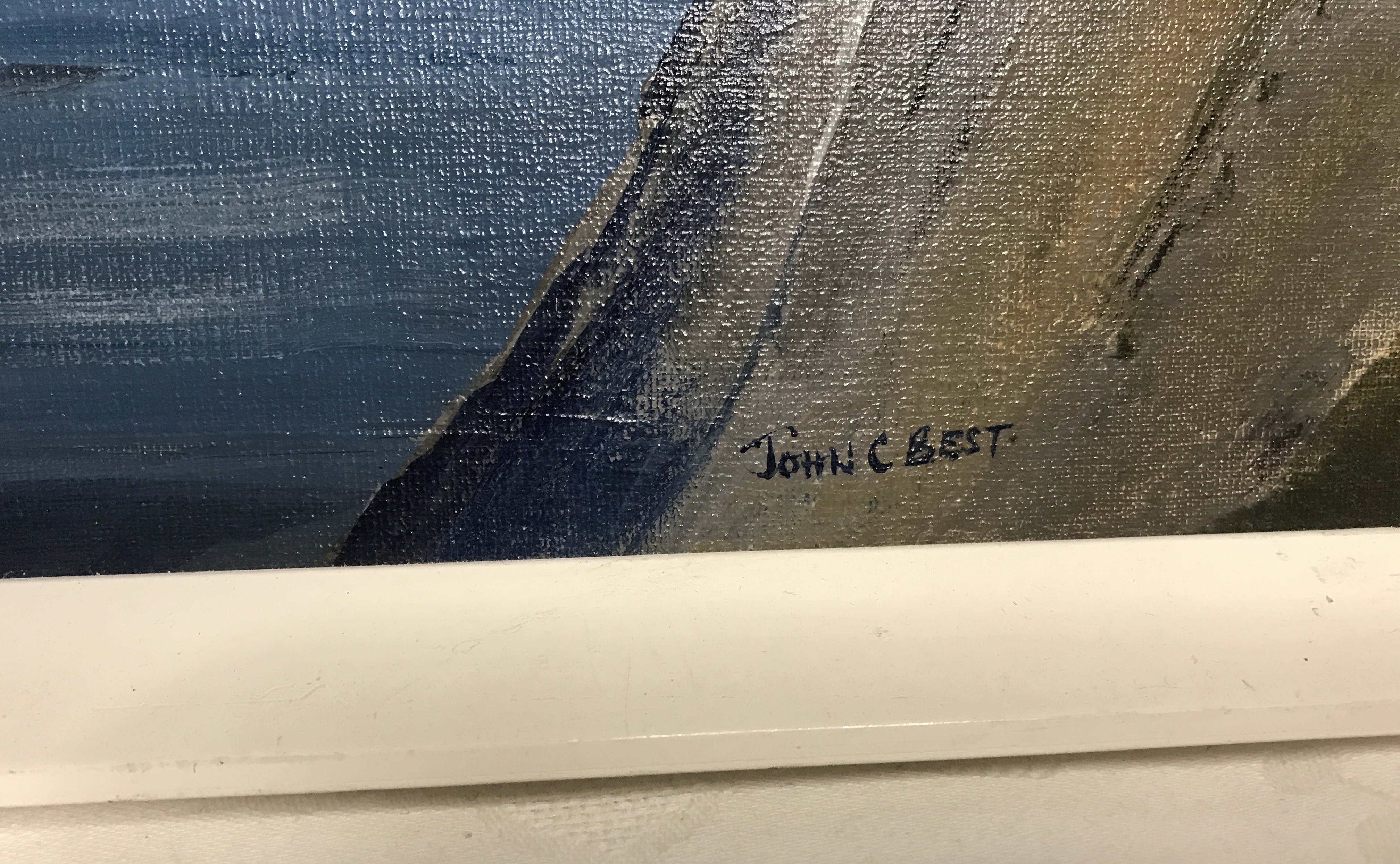 Coastal Landscape Painting