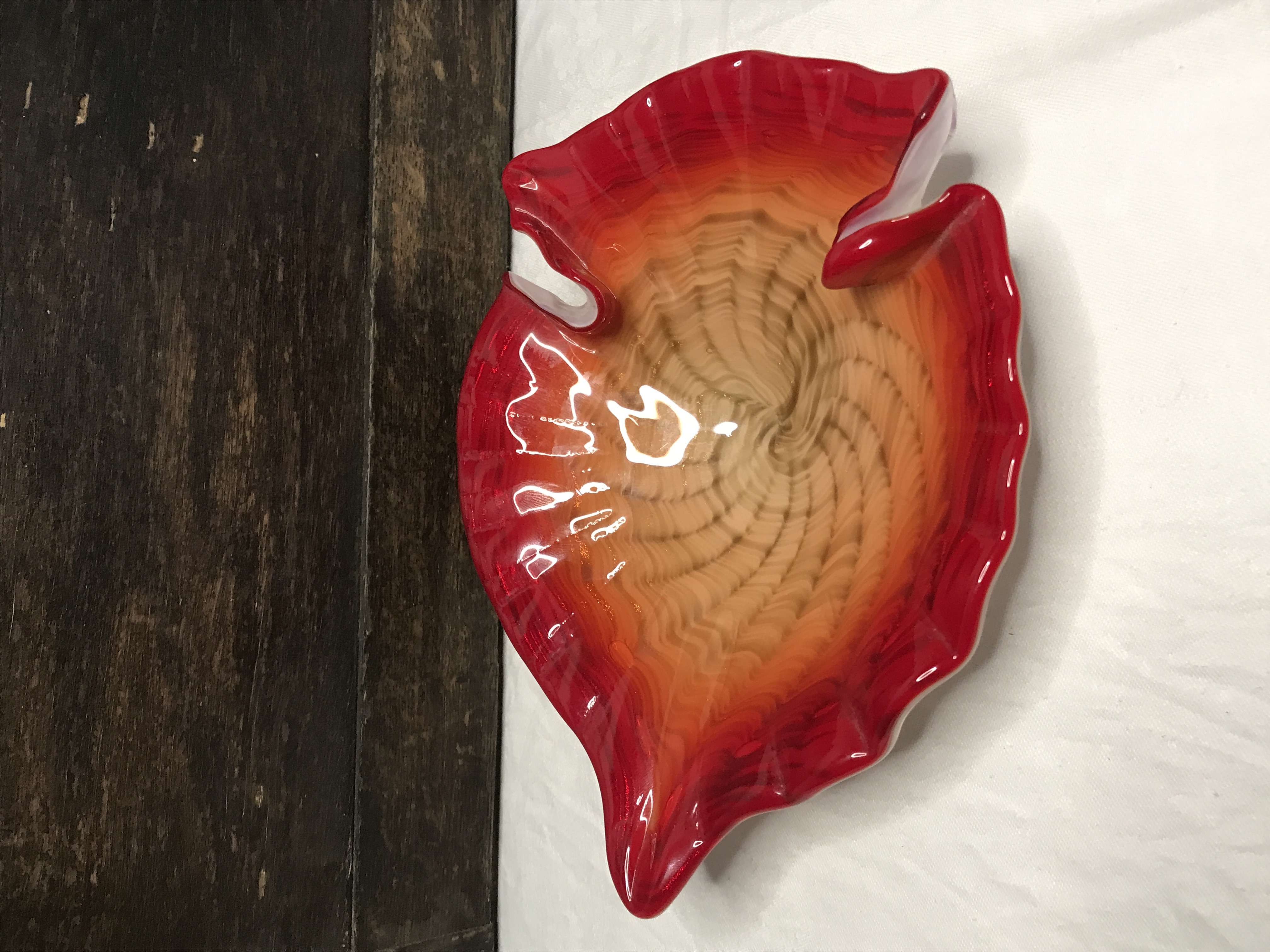 Vintage Murano Ventetian Glass dish/ ashtray