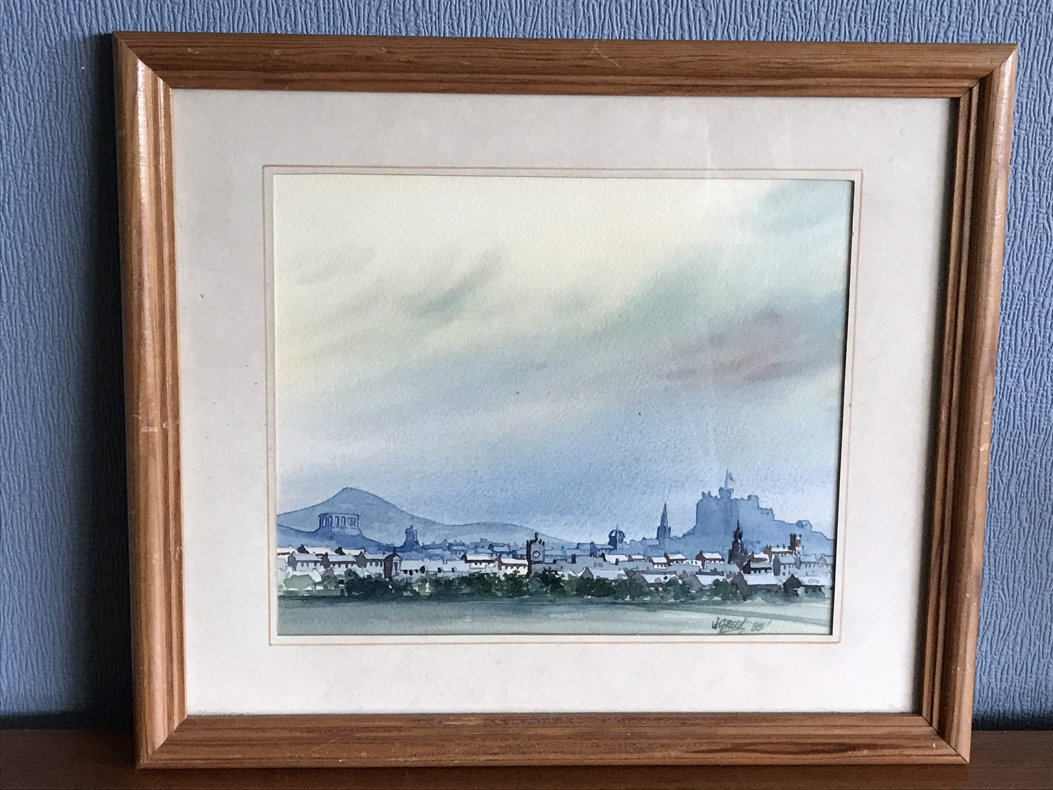 W. Green. Edinburgh Cityscape