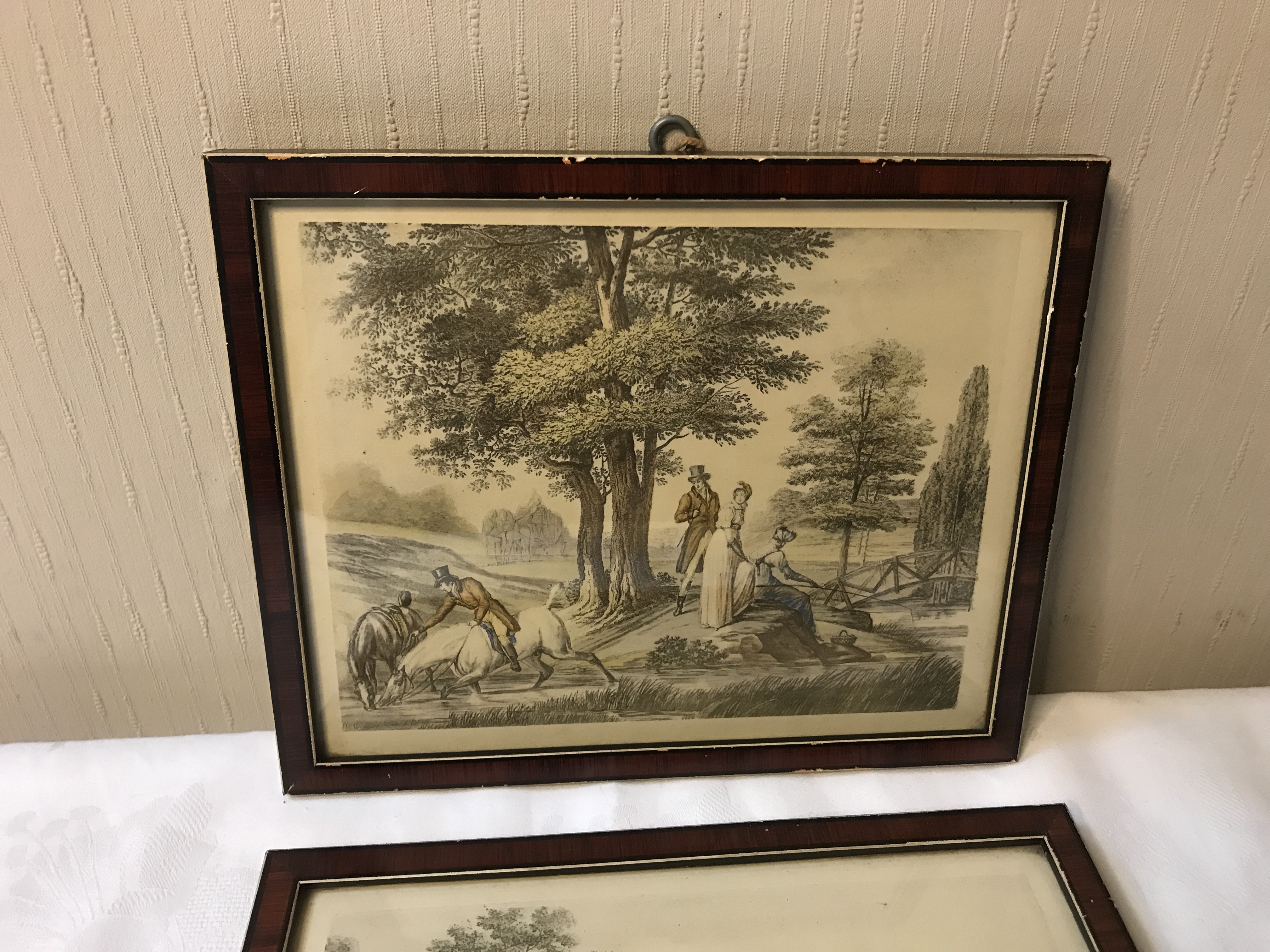 2 Carle Vernet Equestrian Litho Prints