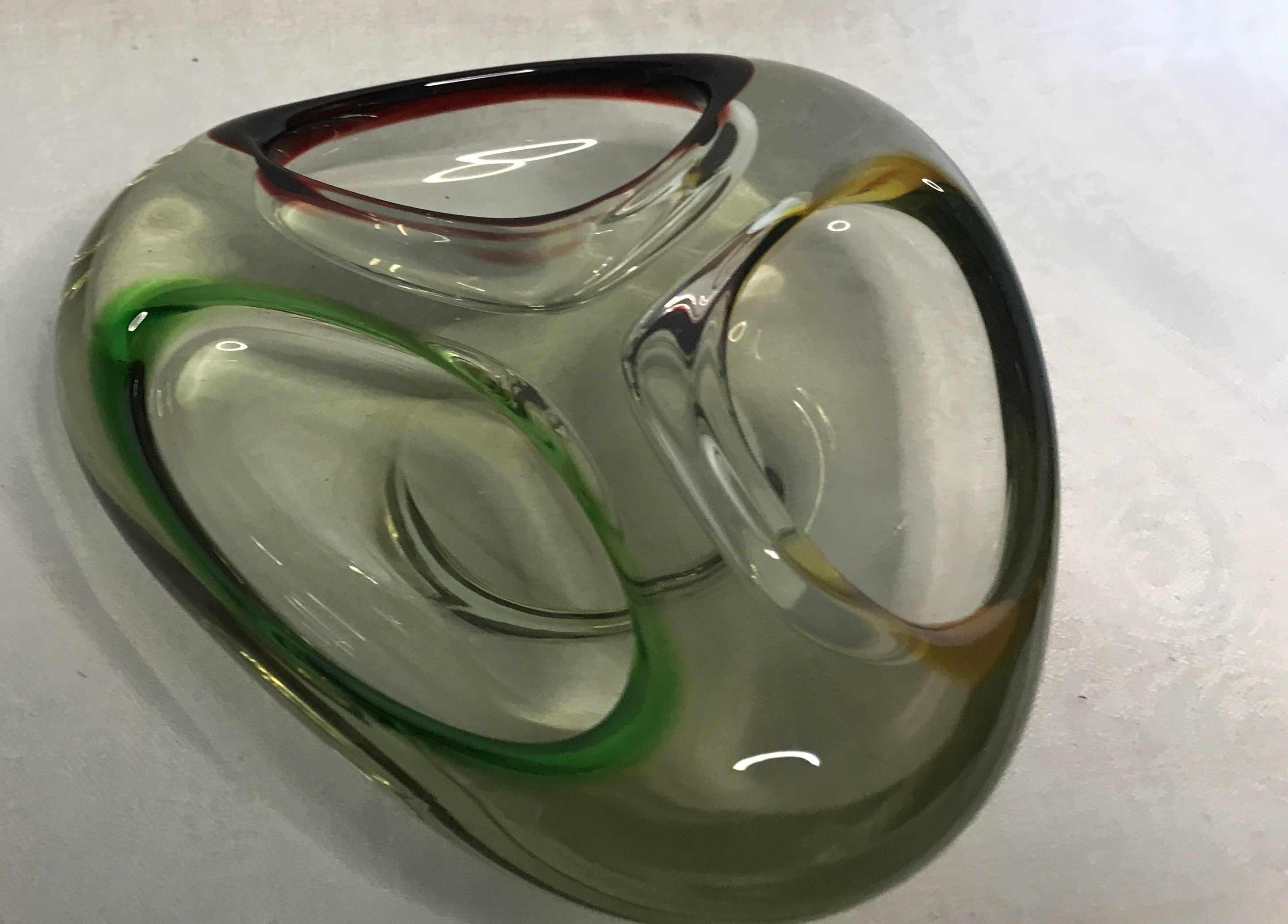 Murano Tricolour dish