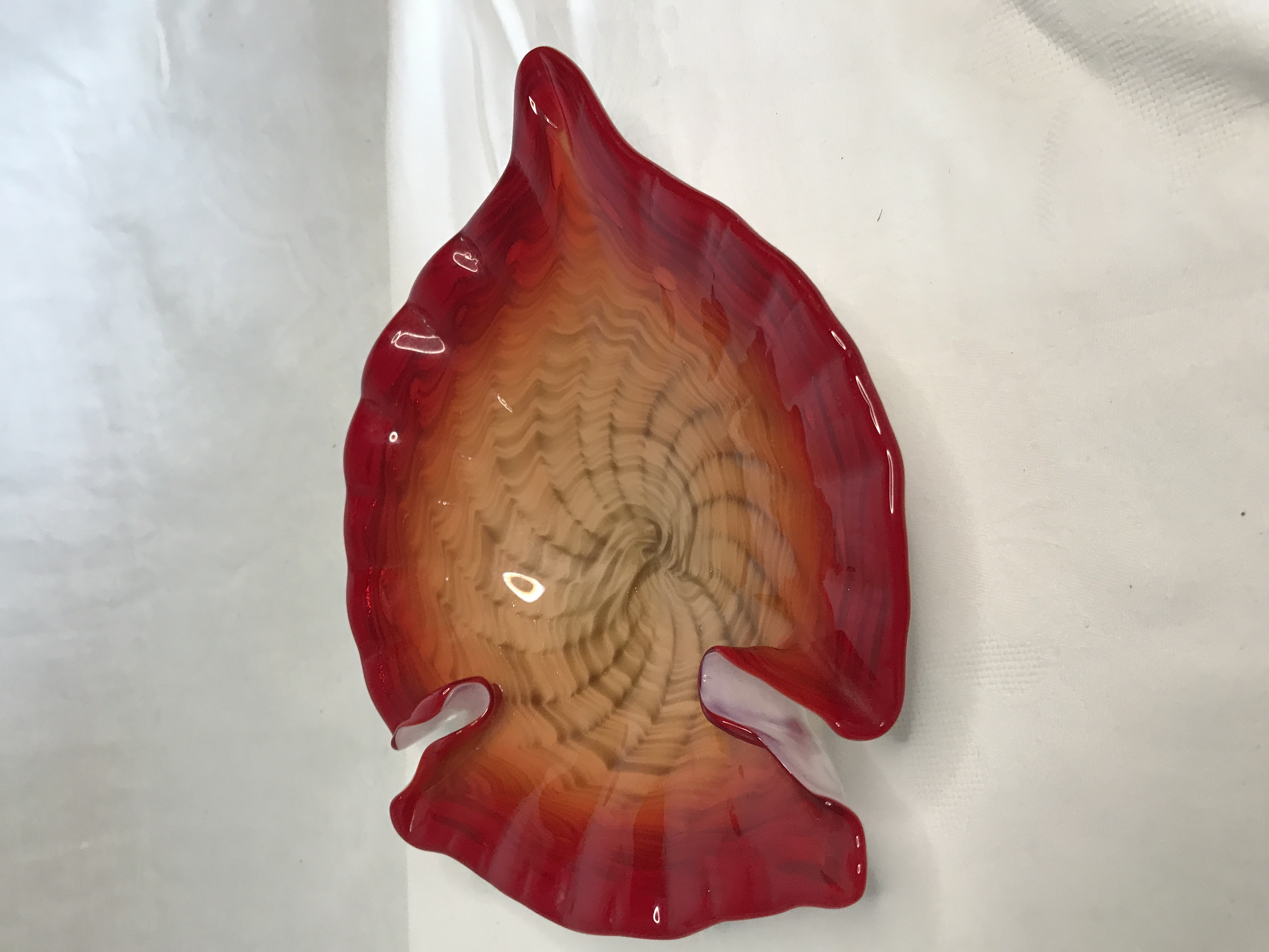 Vintage Murano Ventetian Glass dish/ ashtray