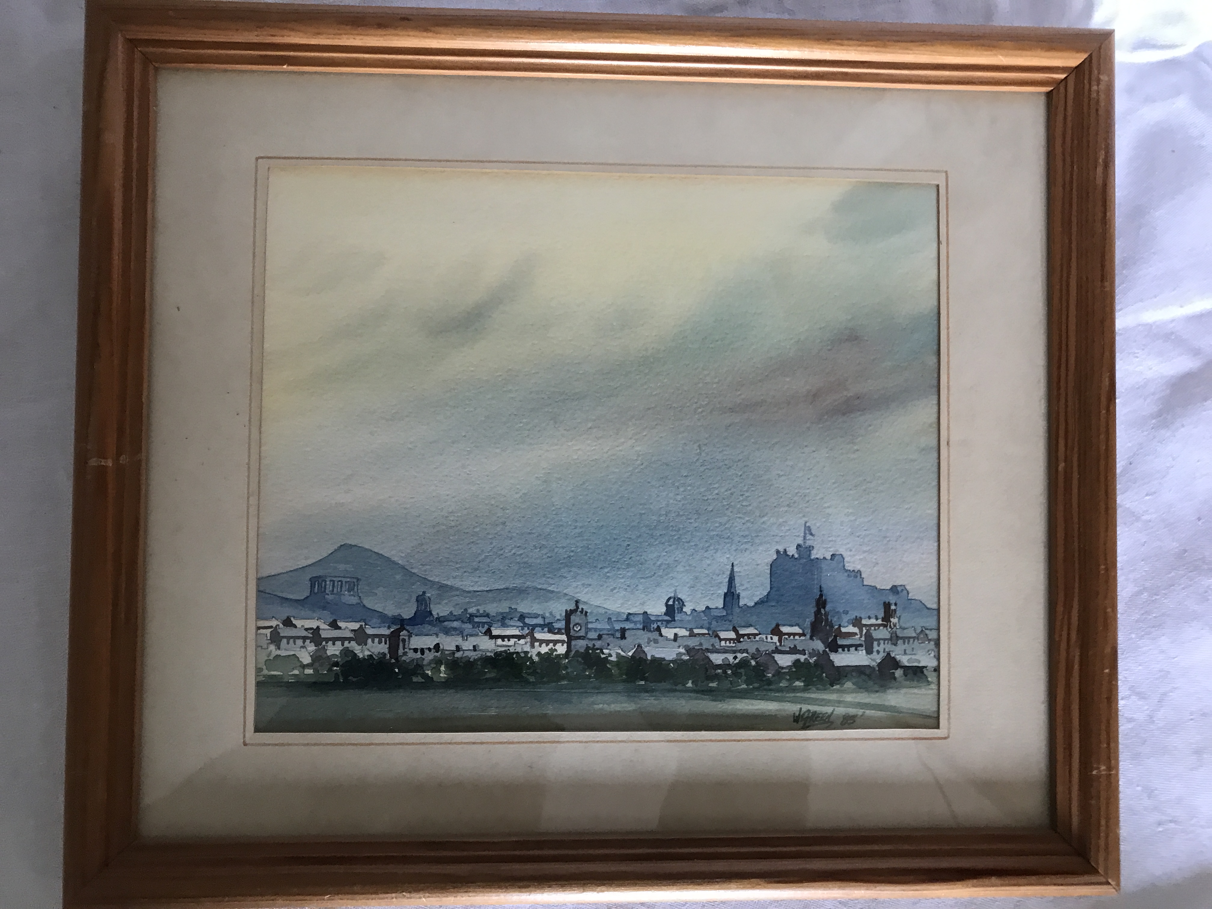 W. Green. Edinburgh Cityscape