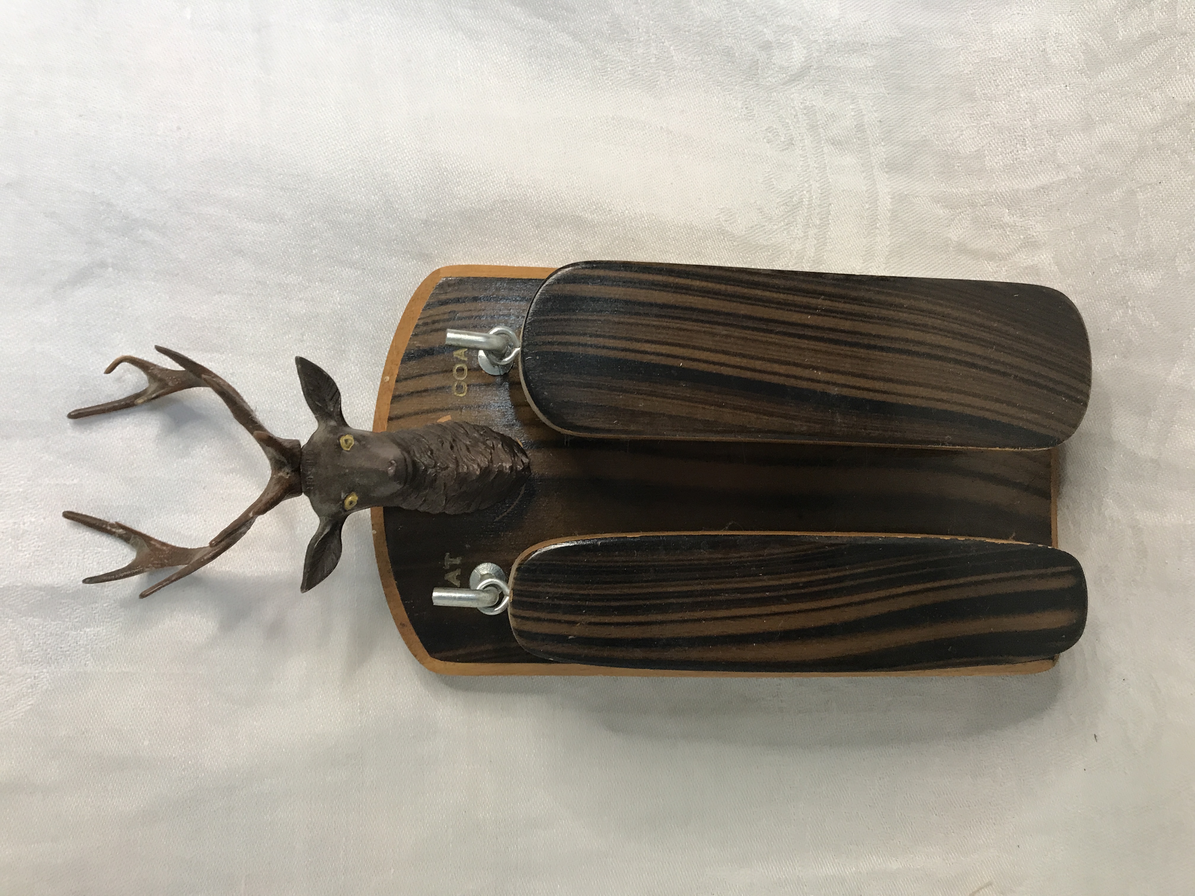 Vintage MCM hat and coat brush set